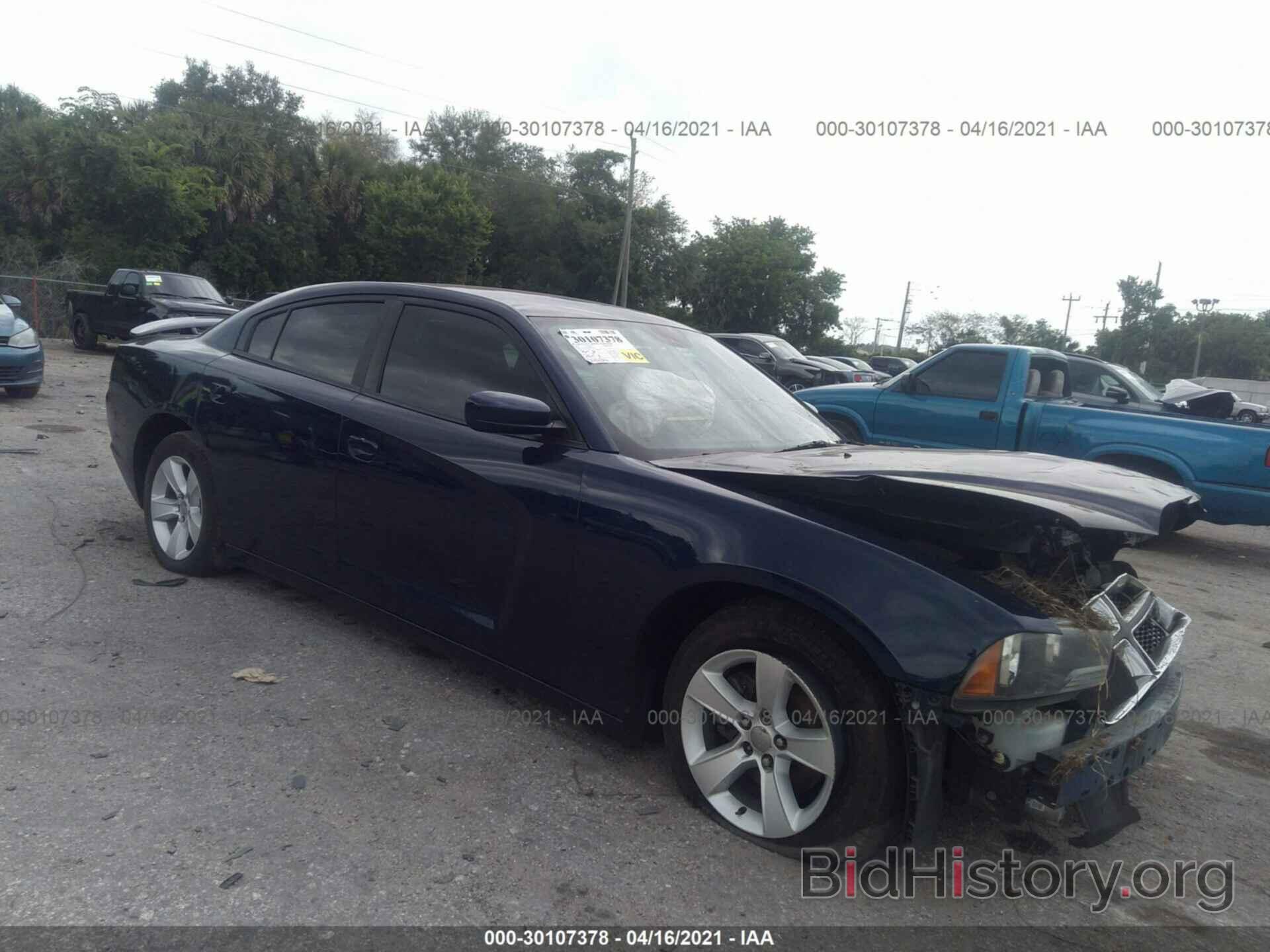 Photo 2C3CDXHG9EH338242 - DODGE CHARGER 2014