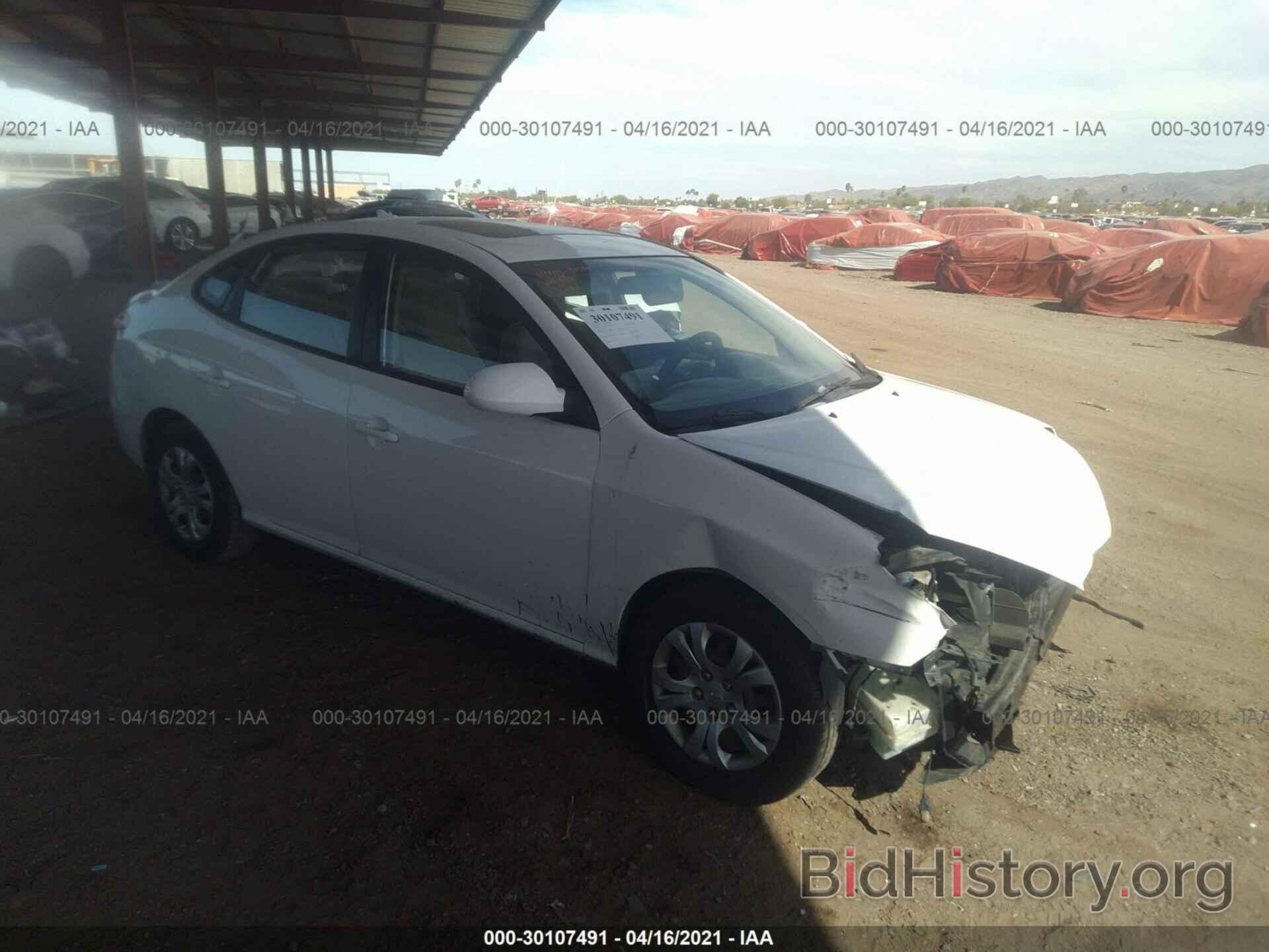 Photo KMHDU46D09U722304 - HYUNDAI ELANTRA 2009