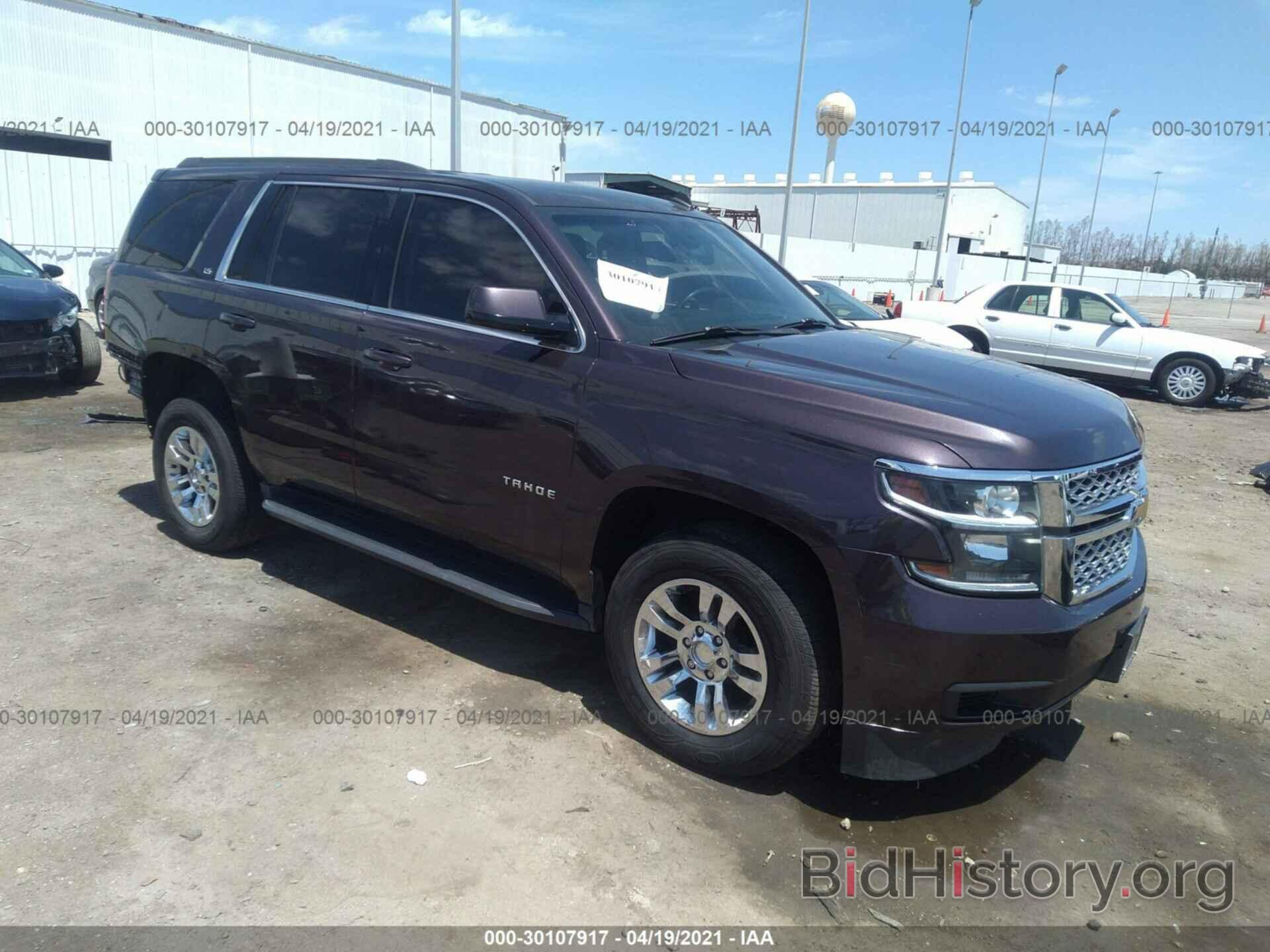 Photo 1GNSCAEC8FR240269 - CHEVROLET TAHOE 2015