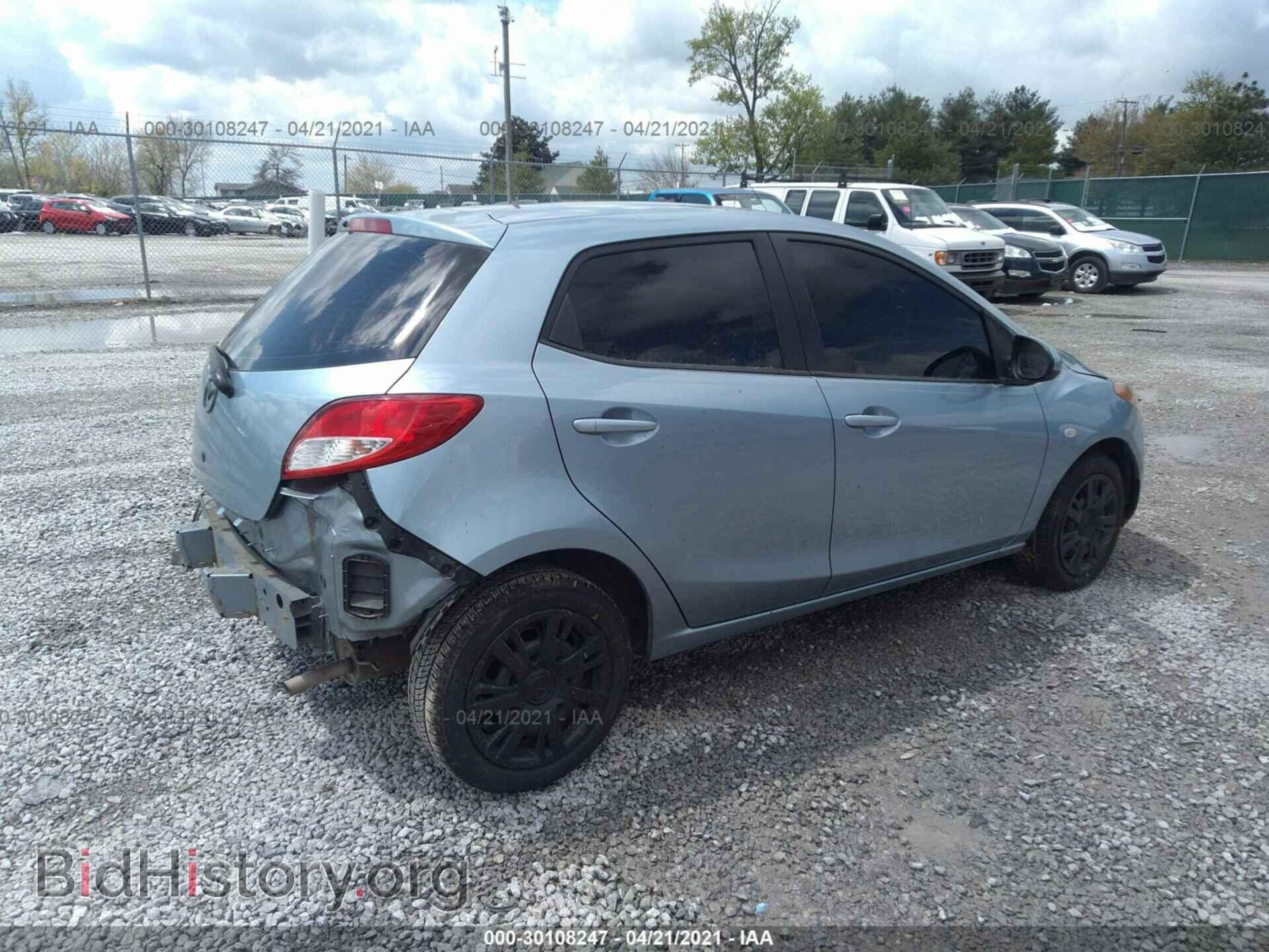 2013 MAZDA MAZDA2 - VIN: JM1DE1KY5D0169223 - Фото 4