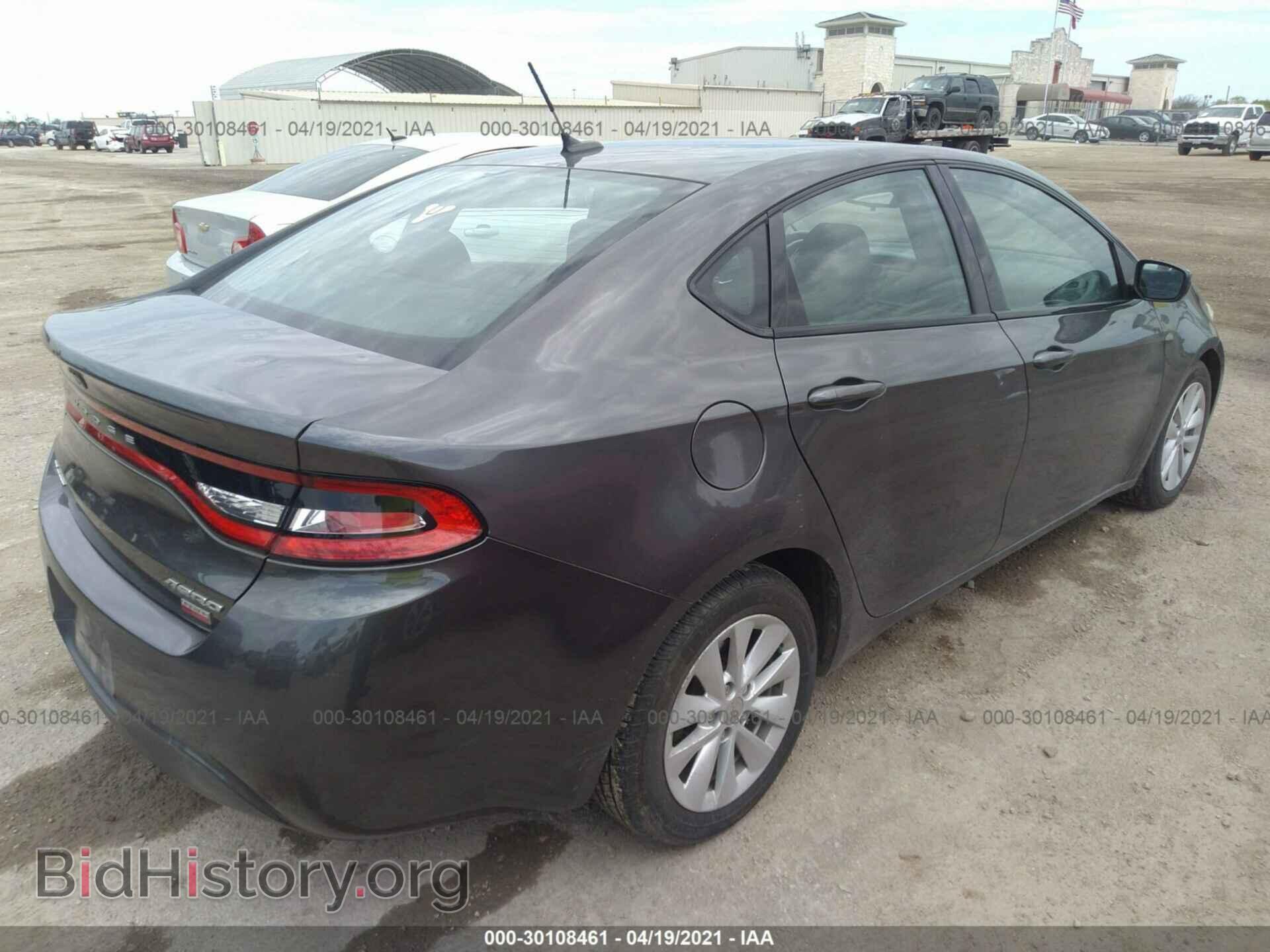 2015 DODGE DART - VIN: 1C3CDFDH2FD141890 - Фото 4