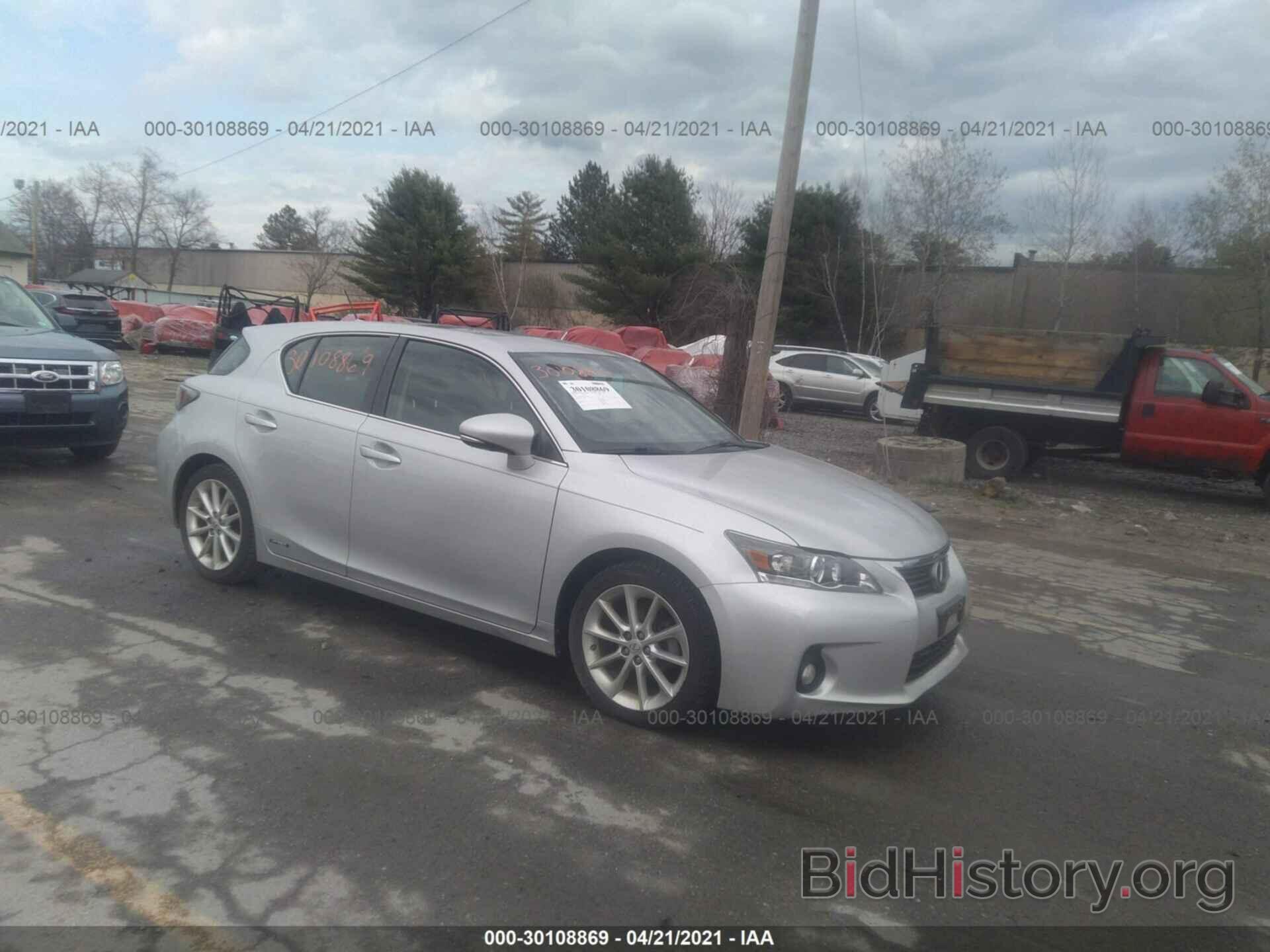 Photo JTHKD5BH4C2083789 - LEXUS CT 200H 2012