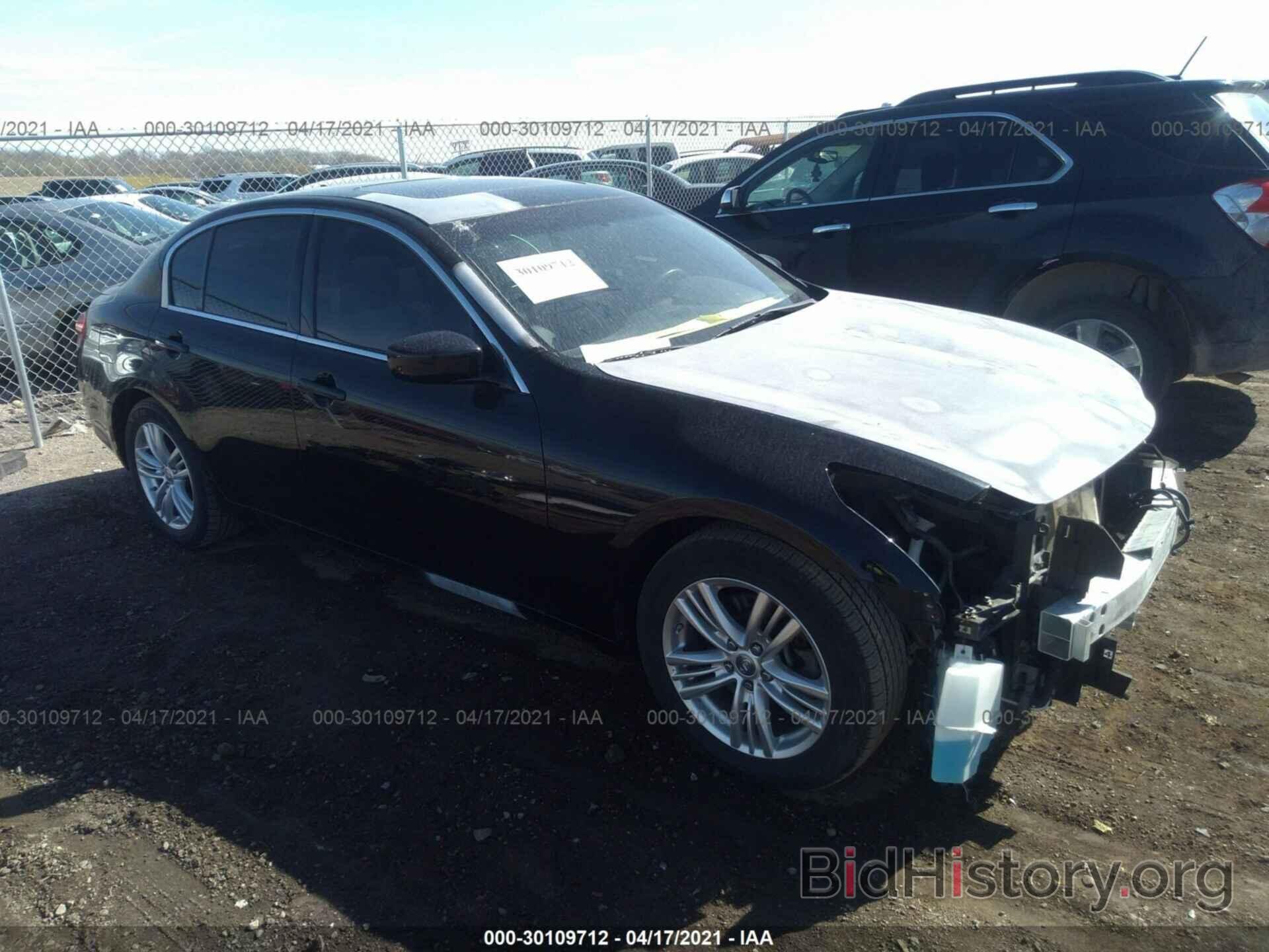 Photo JN1CV6AR7CM677626 - INFINITI G37 SEDAN 2012