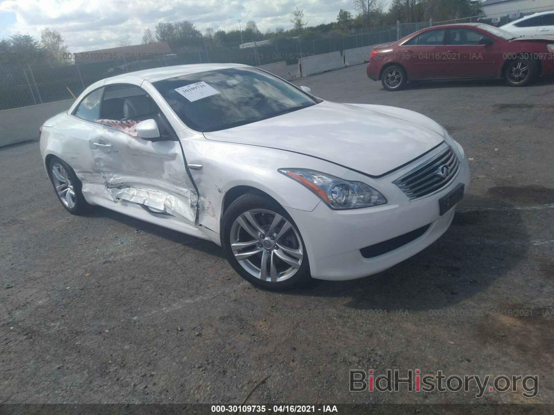 Photo JN1CV6FE2AM350229 - INFINITI G37 CONVERTIBLE 2010