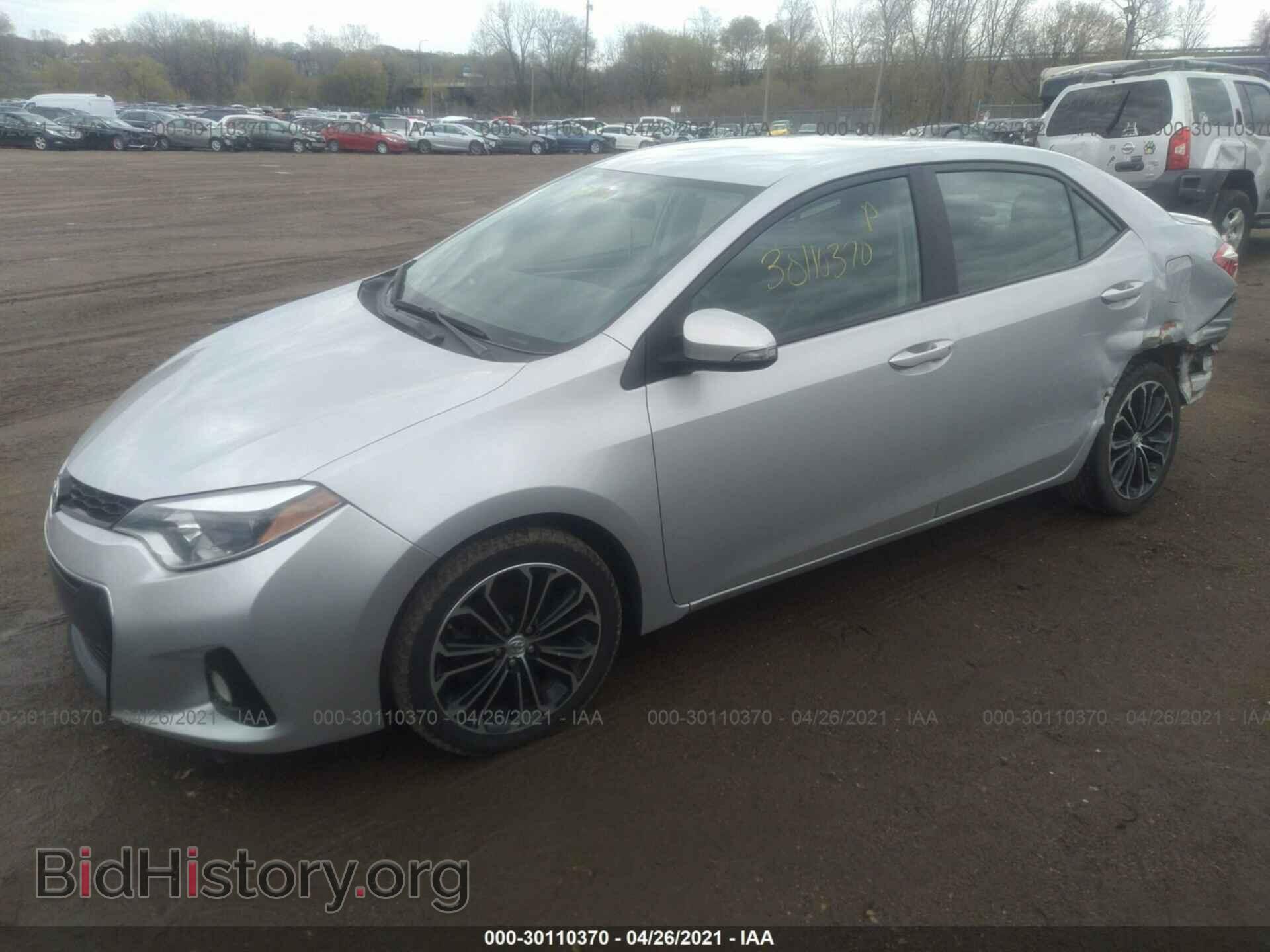 2014 TOYOTA COROLLA - VIN: 2T1BURHEXEC214833 - Photo 2