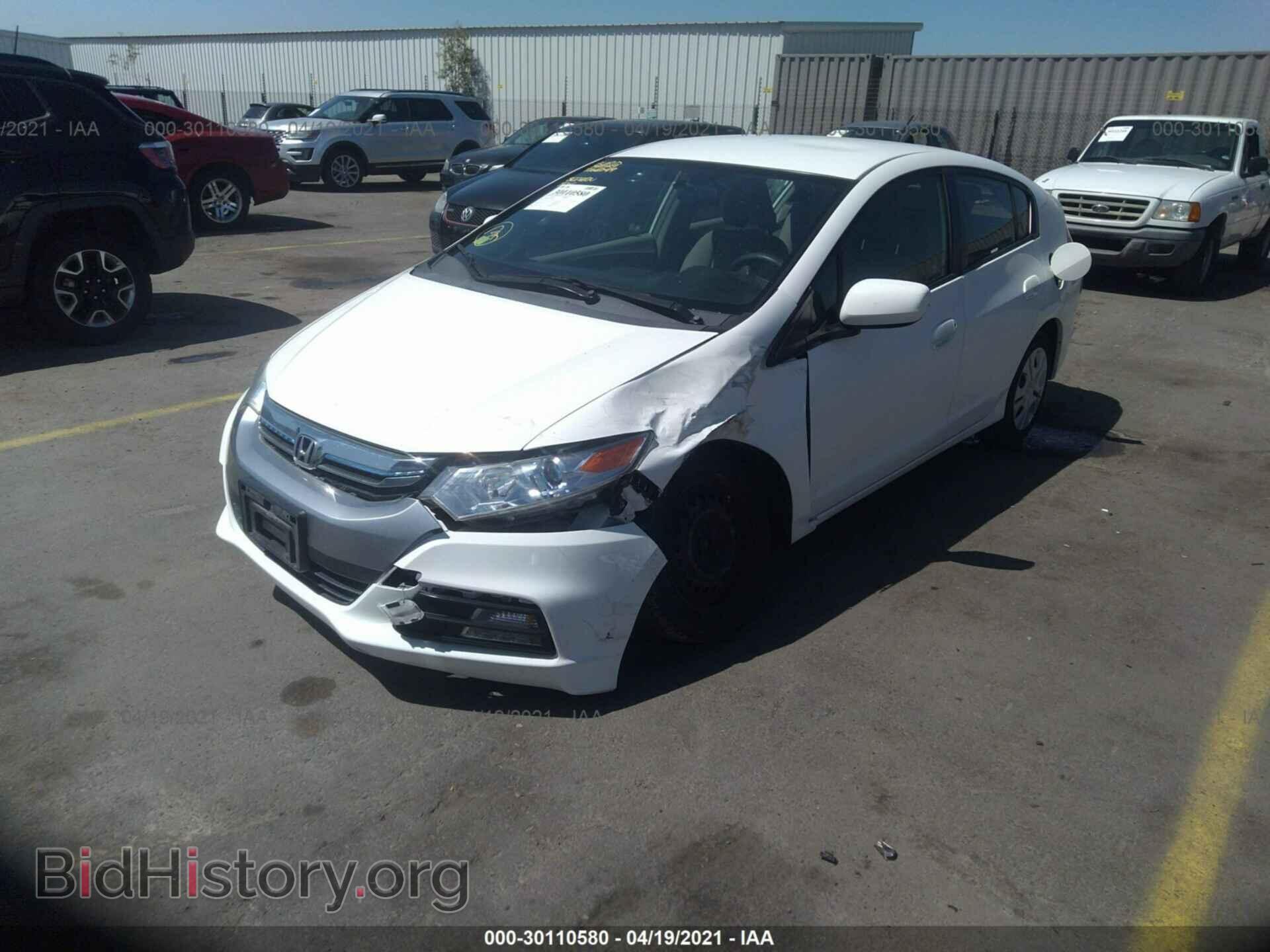 2012 HONDA INSIGHT - VIN: JHMZE2H35CS003082 - Фото 2