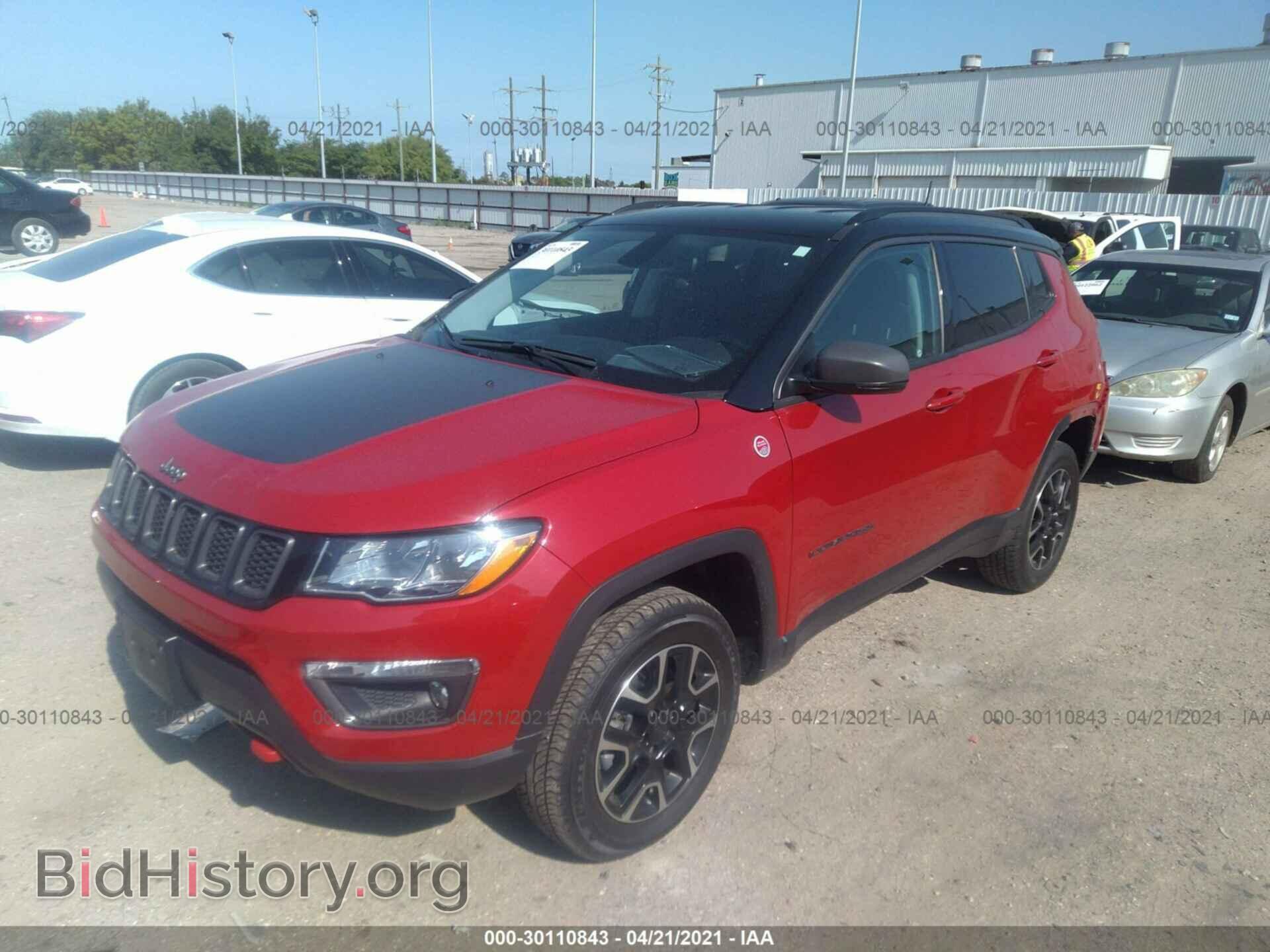 2020 JEEP COMPASS - VIN: 3C4NJDDBXLT163302 - Фото 2