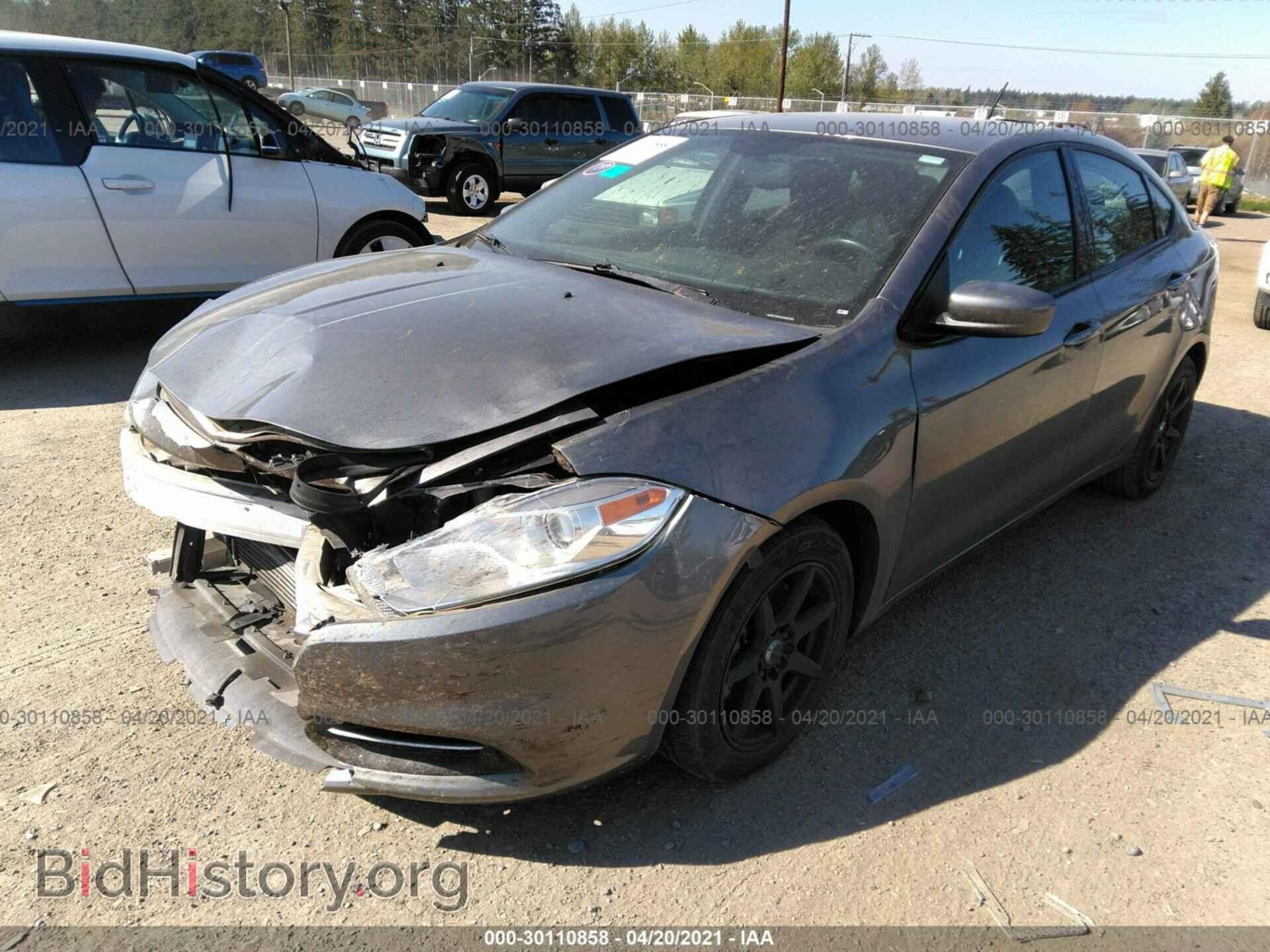 2013 DODGE DART - VIN: 1C3CDFAH2DD306063 - Фото 2