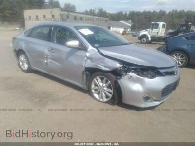 2013 Toyota AVALON XLE/Limited, серебристый — VIN 4T1BK1EB3DU028064, IAAI