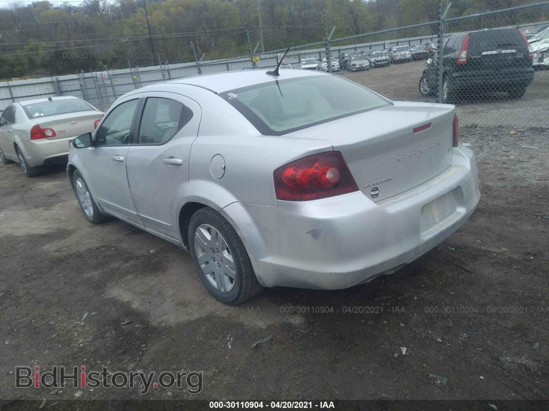 2012 DODGE AVENGER - VIN: 1C3CDZAG5CN264344 - Фото 3