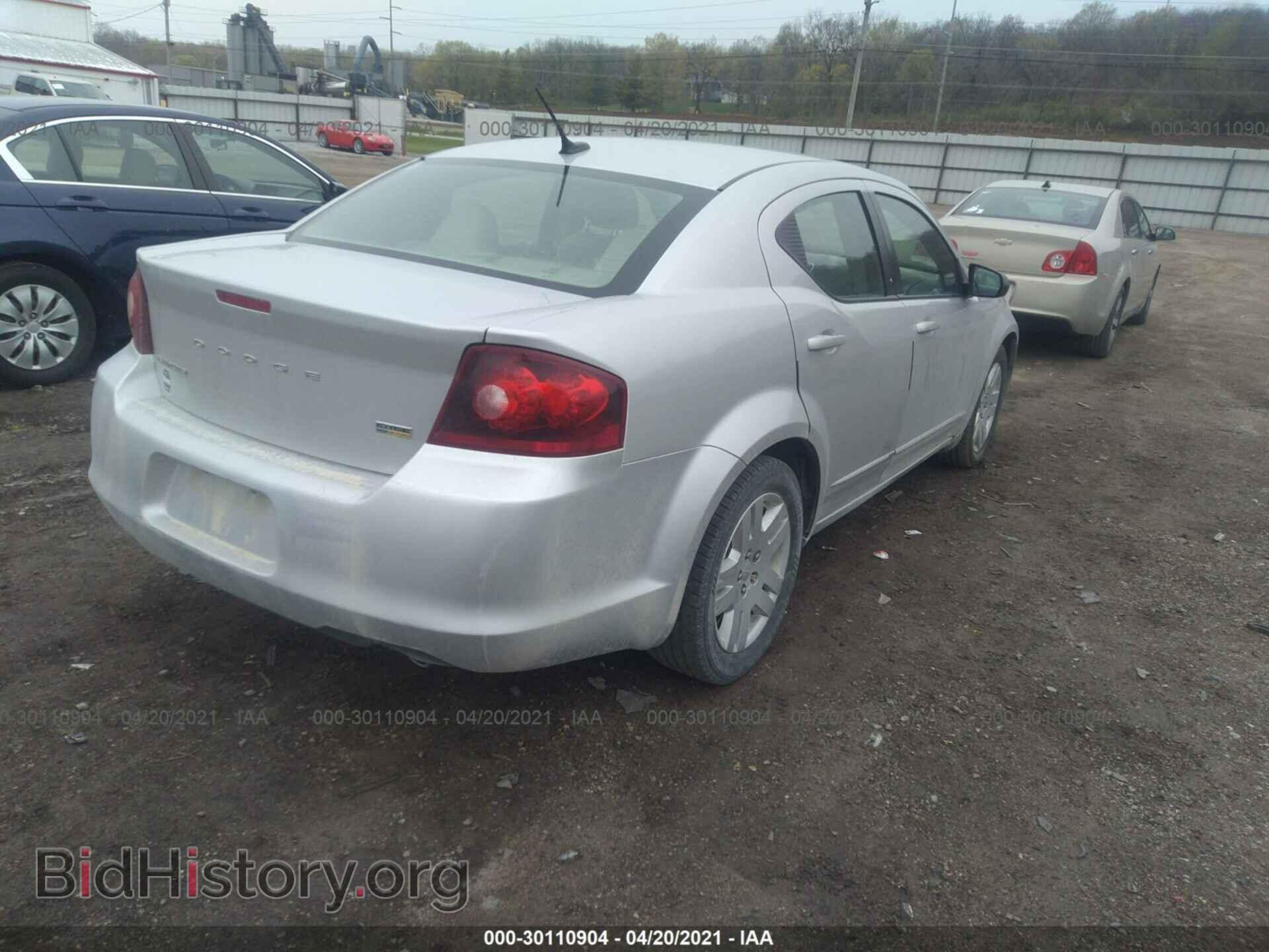 2012 DODGE AVENGER - VIN: 1C3CDZAG5CN264344 - Фото 4