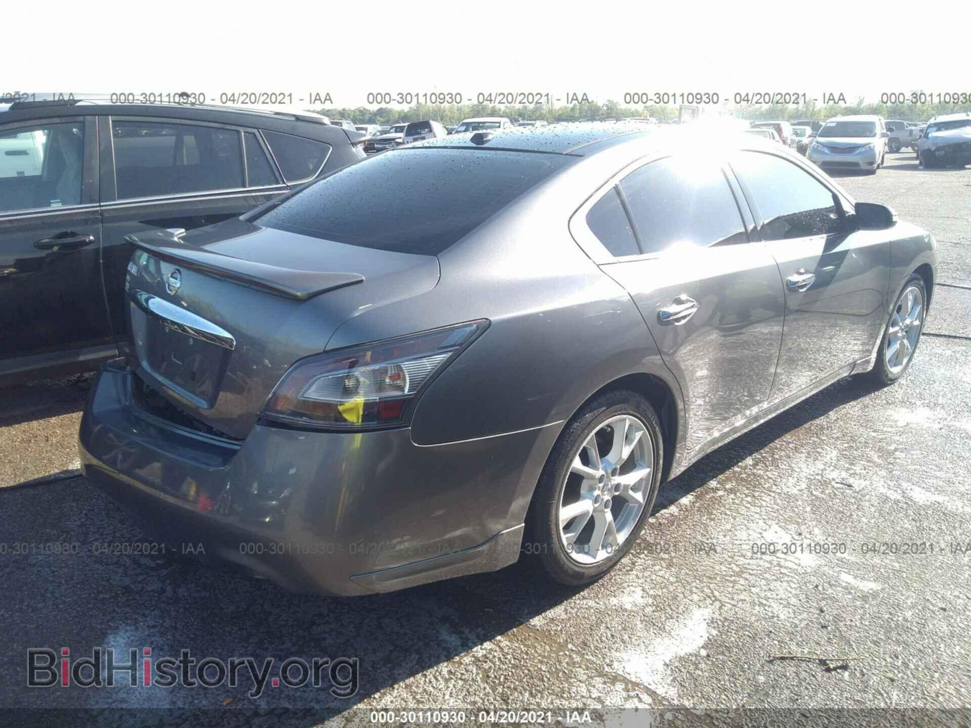 2014 NISSAN MAXIMA - VIN: 1N4AA5AP1EC438516 - Фото 4