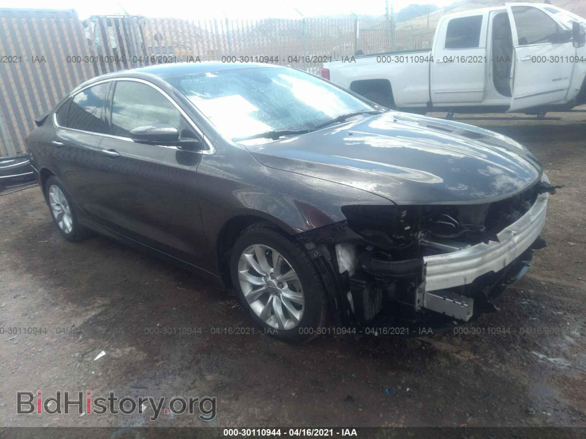 Photo 1C3CCCCB1FN558135 - CHRYSLER 200 2015