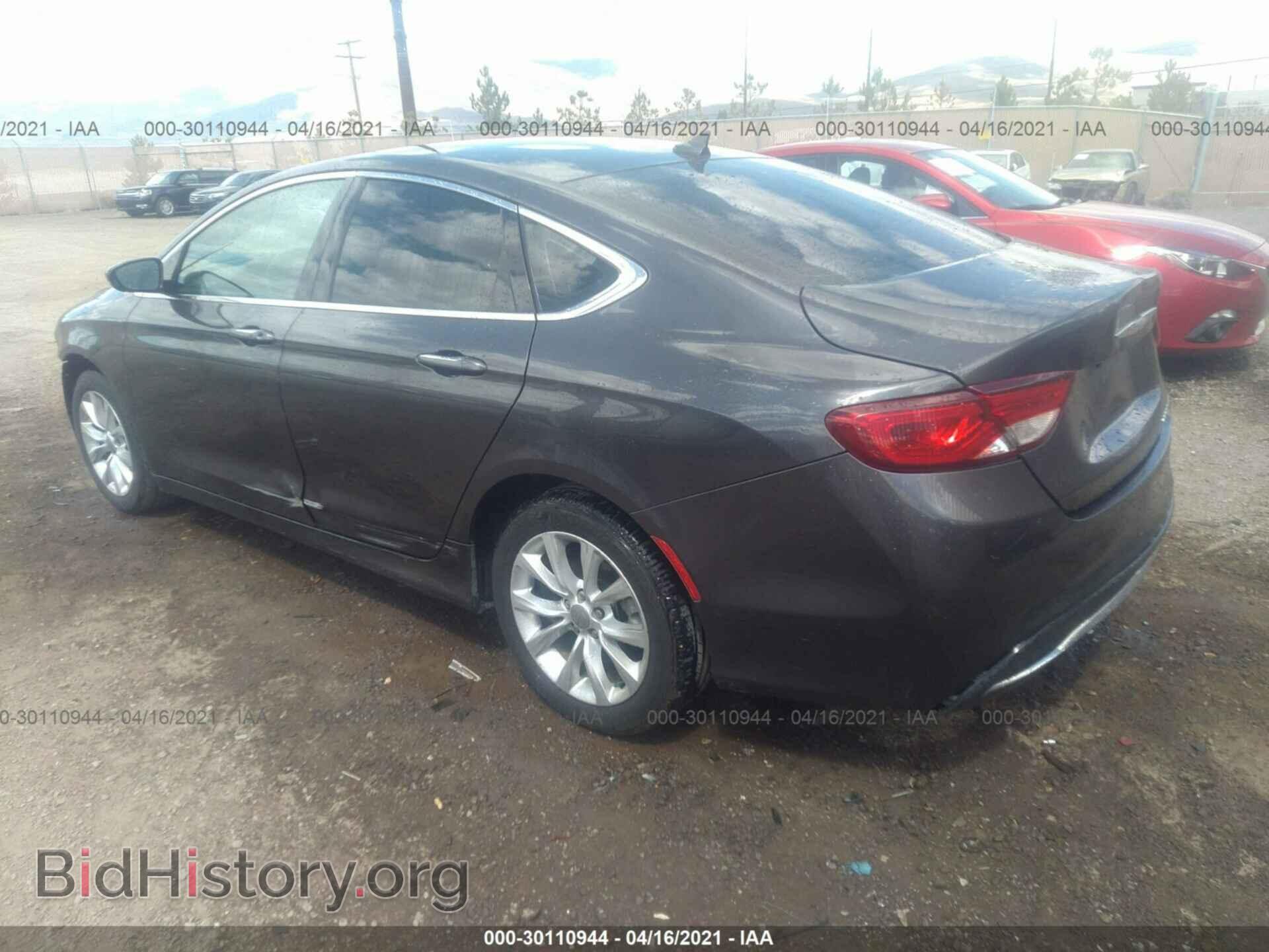 2015 CHRYSLER 200 - VIN: 1C3CCCCB1FN558135 - Фото 3