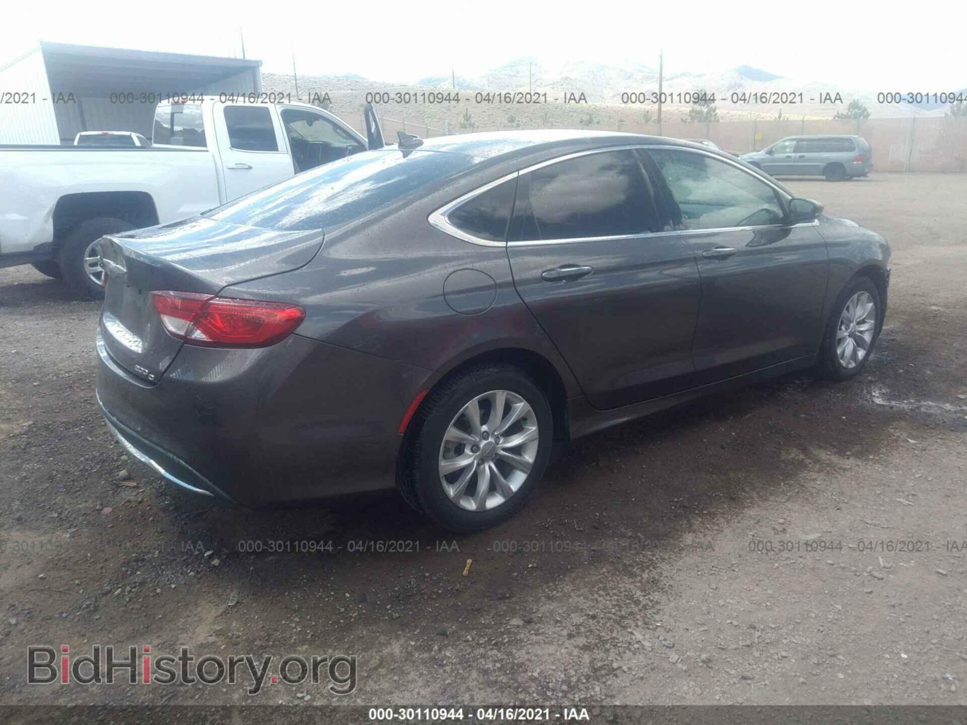 2015 CHRYSLER 200 - VIN: 1C3CCCCB1FN558135 - Фото 4