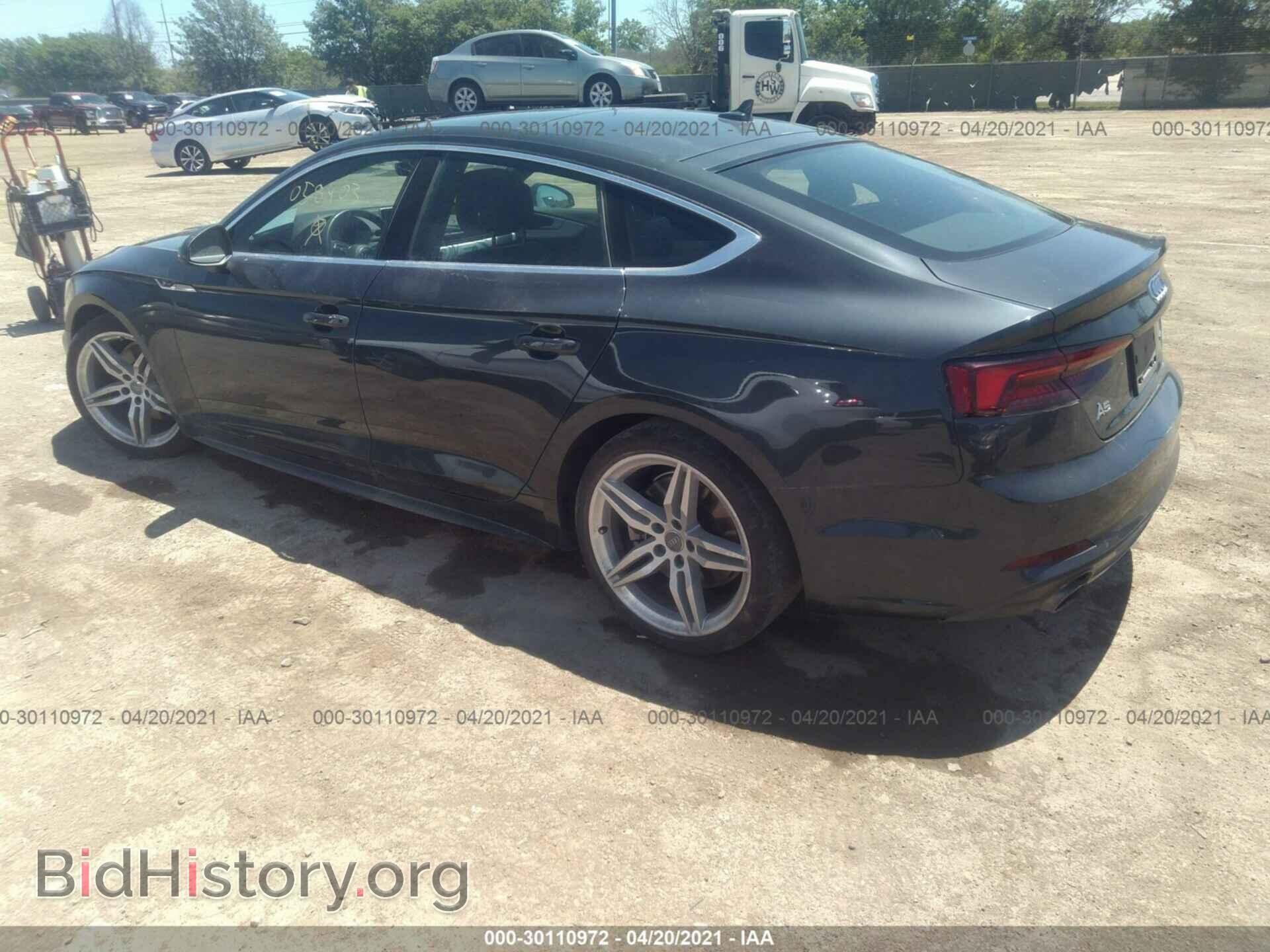 2019 AUDI A5 SPORTBACK - VIN: WAUENCF55KA058403 - Фото 3