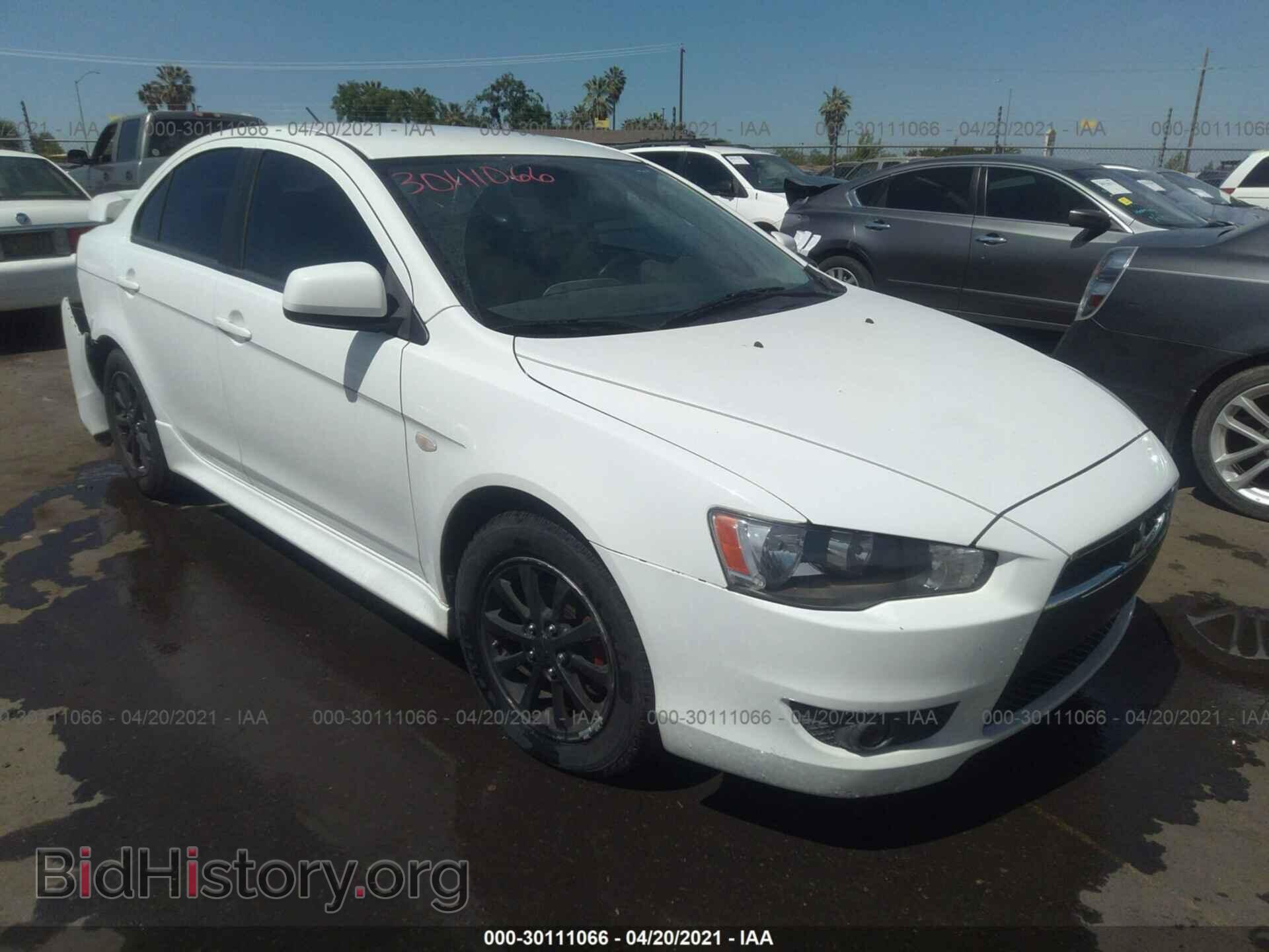 Photo JA32U2FU5CU019190 - MITSUBISHI LANCER 2012