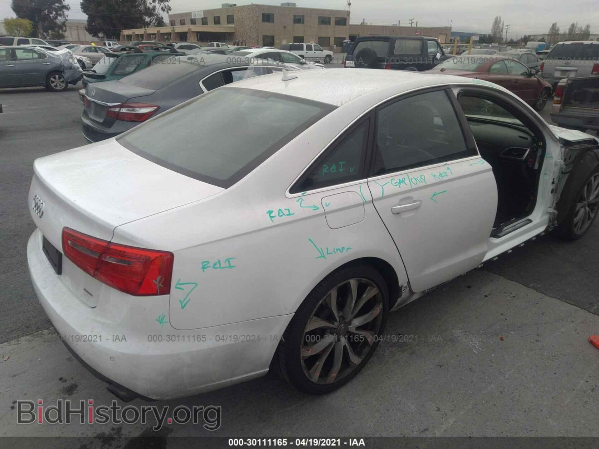 2015 AUDI A6 - VIN: WAUGFAFCXFN002822 - Фото 4