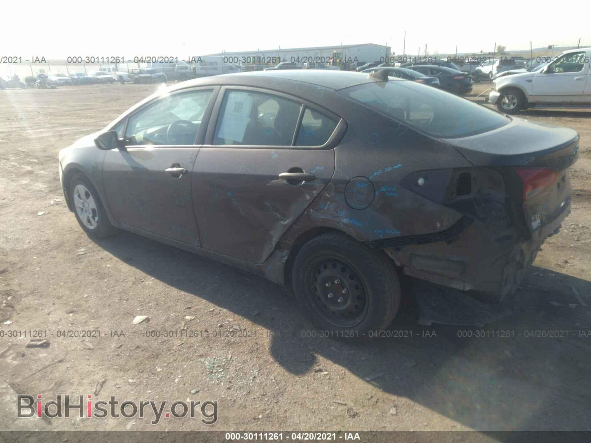 2017 KIA FORTE - VIN: 3KPFK4A70HE018332 - Фото 3