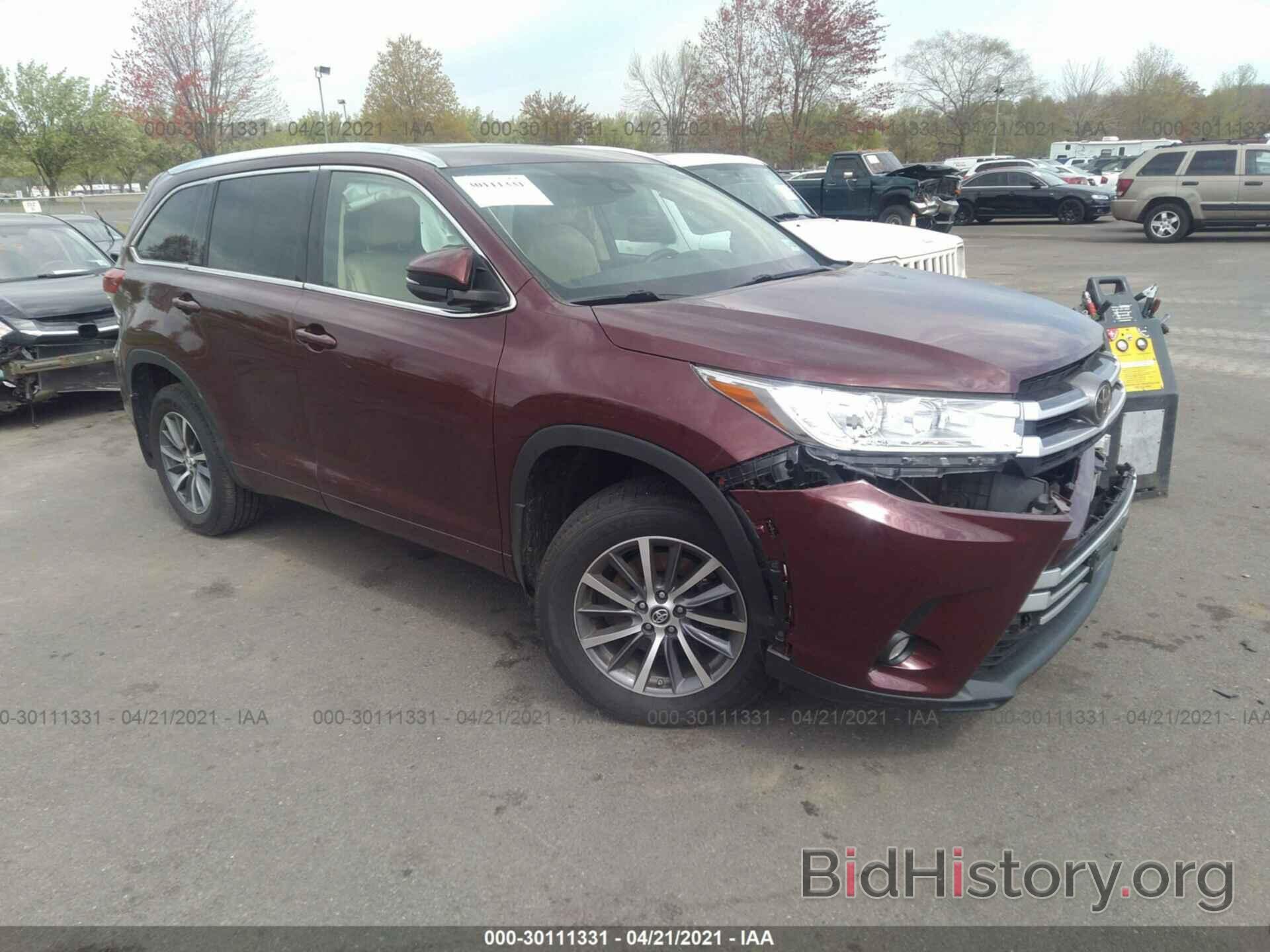 Photo 5TDJZRFH6HS467587 - TOYOTA HIGHLANDER 2017