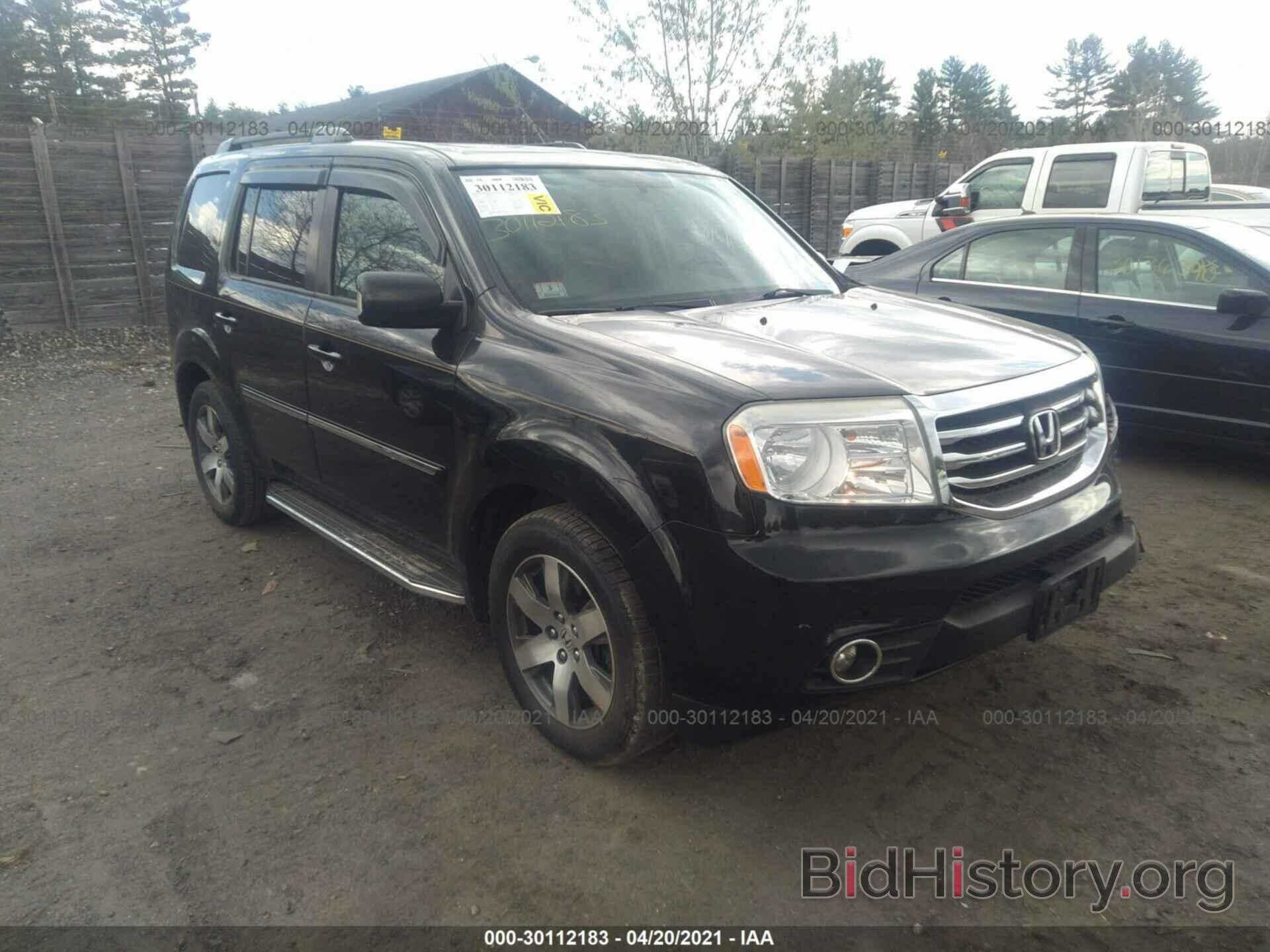 Photo 5FNYF4H92DB037800 - HONDA PILOT 2013