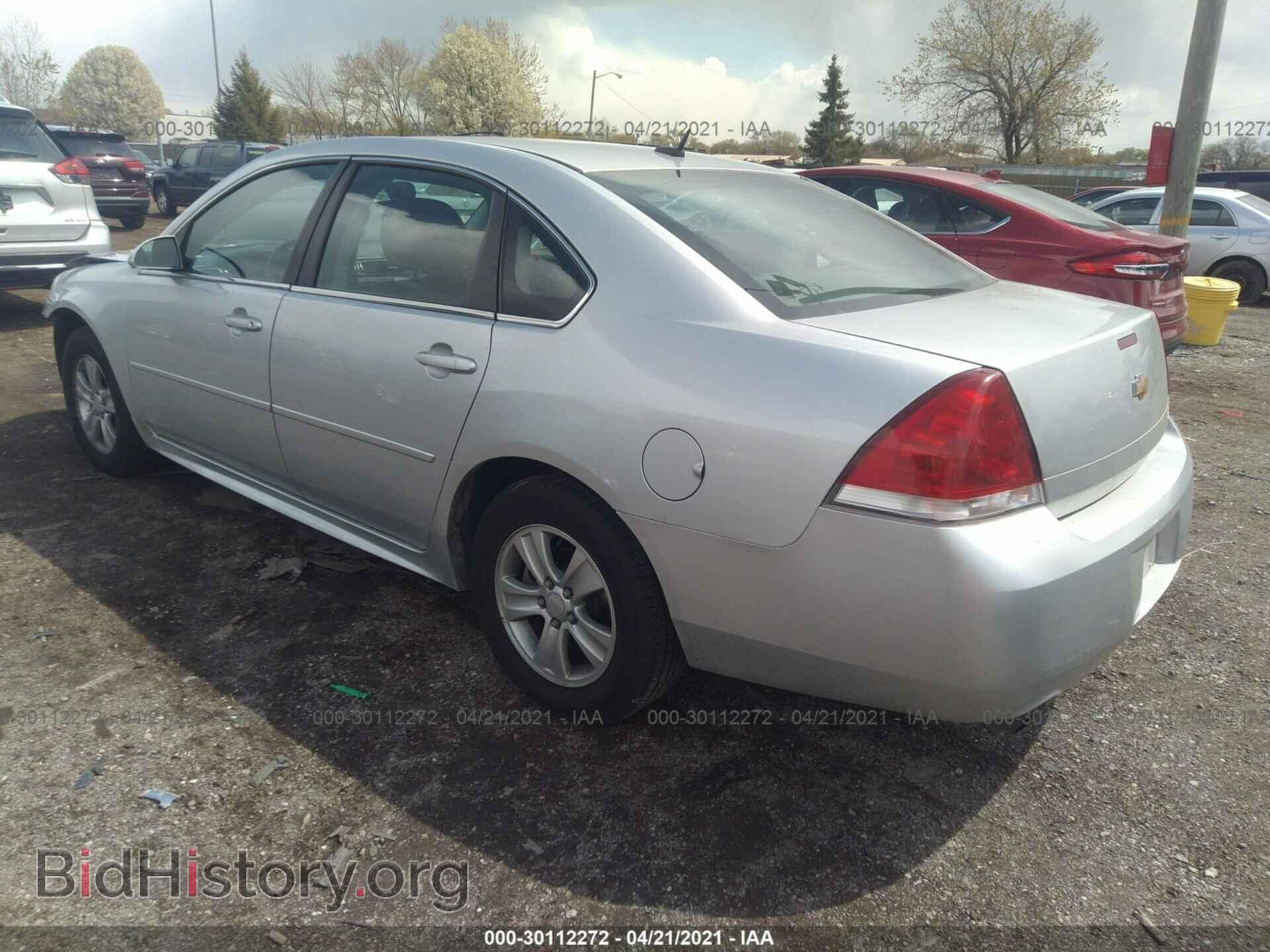 2013 CHEVROLET IMPALA - VIN: 2G1WF5E32D1235544 - Фото 3