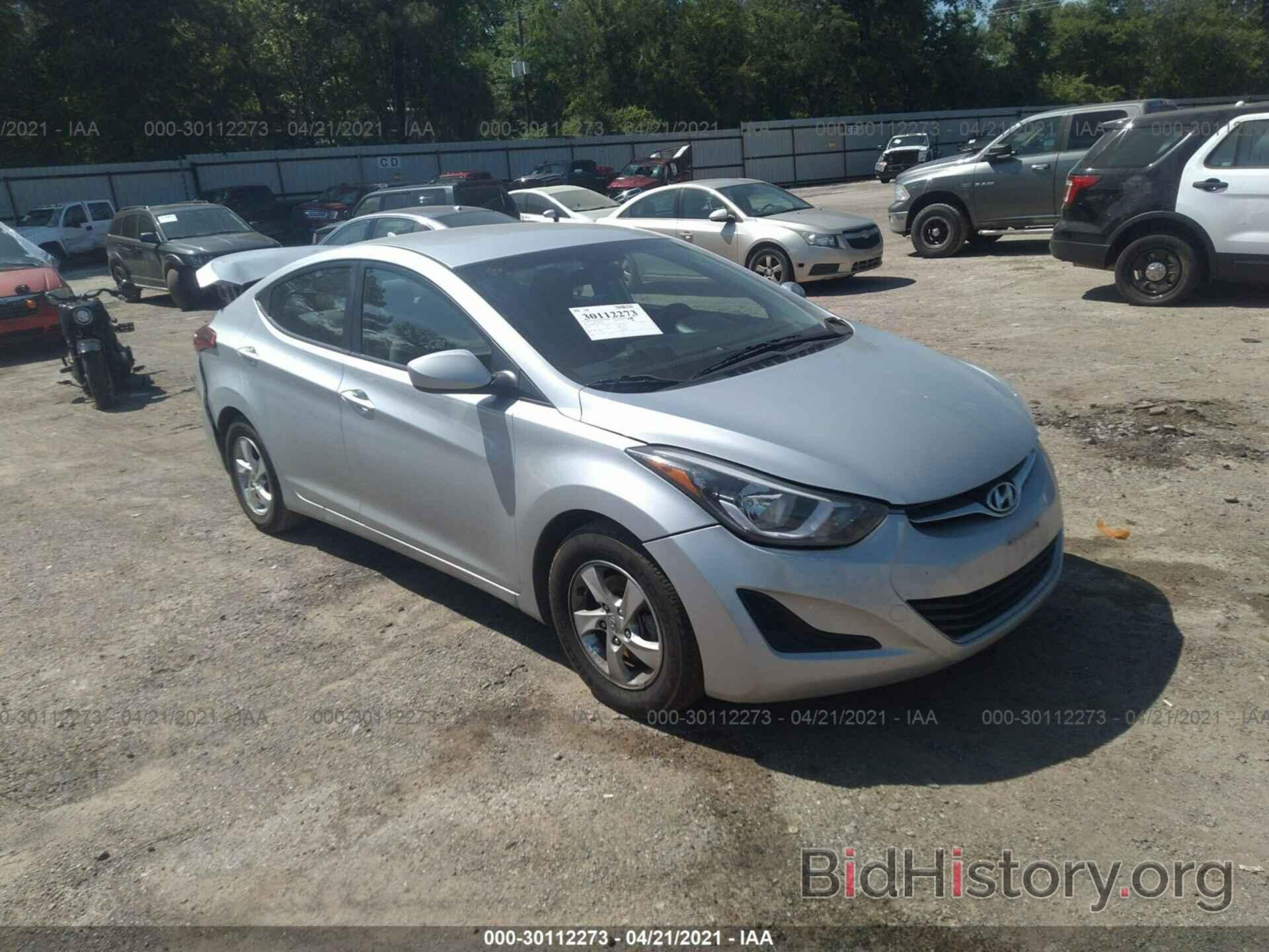 Photo 5NPDH4AE8EH510683 - HYUNDAI ELANTRA 2014