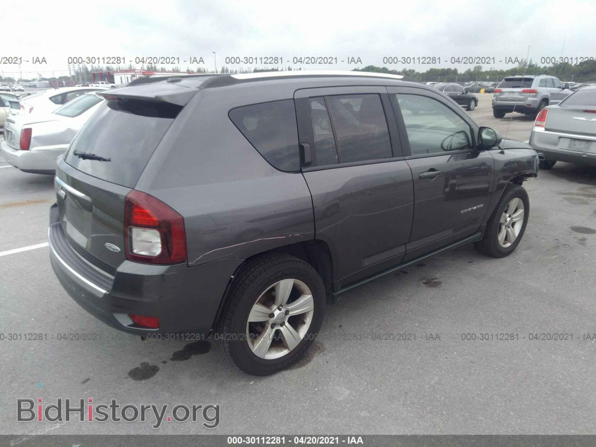 2015 JEEP COMPASS - VIN: 1C4NJDEB2FD370632 - Фото 4