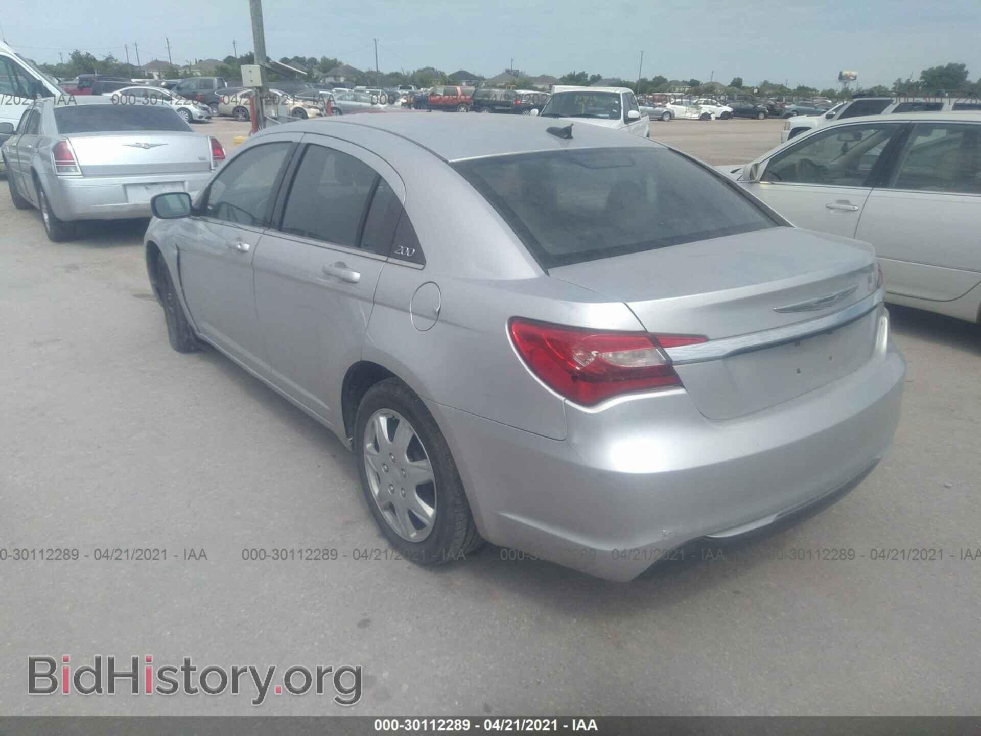 2012 CHRYSLER 200 - VIN: 1C3CCBAB6CN162730 - Фото 3