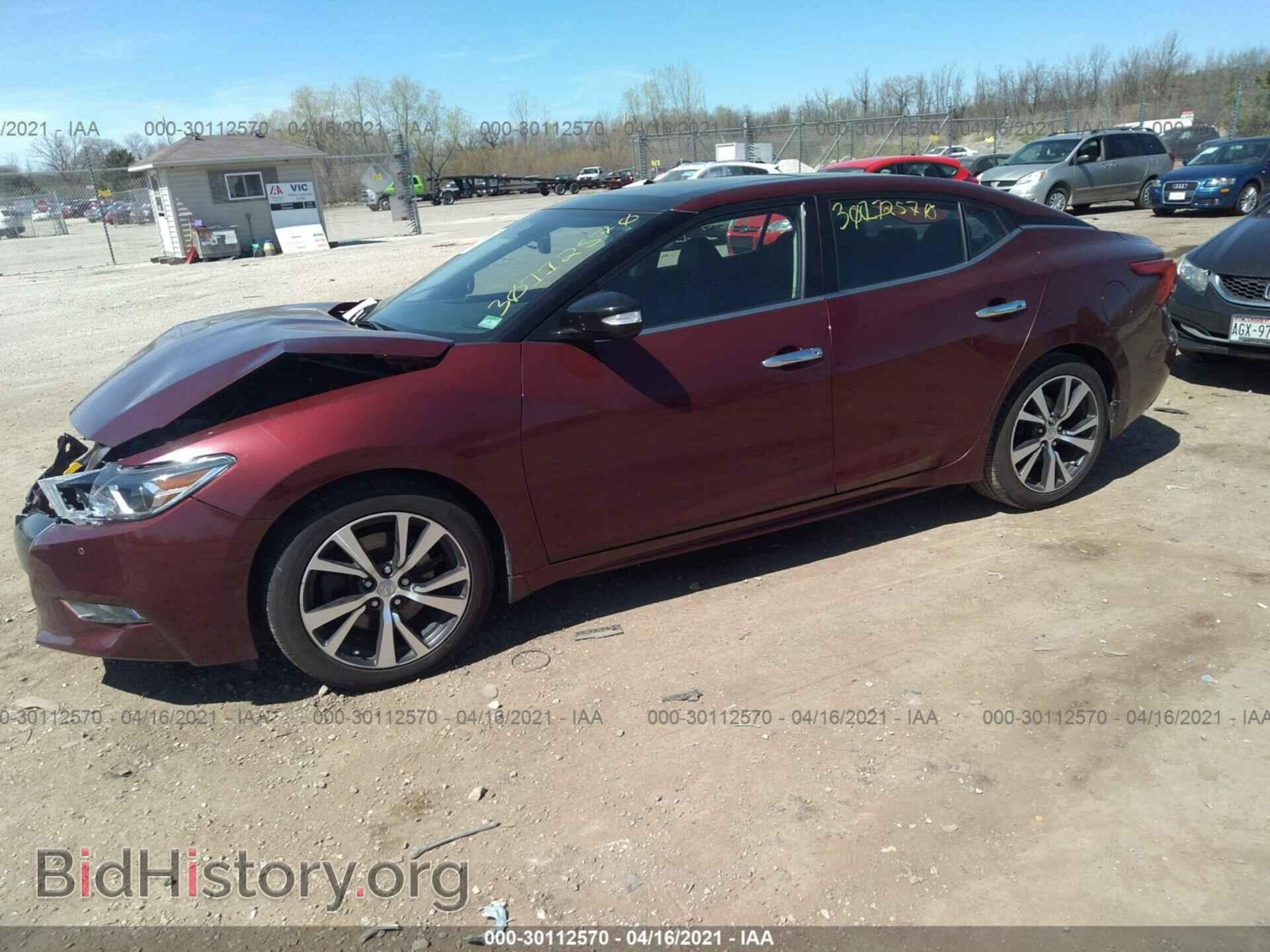 2016 NISSAN MAXIMA - VIN: 1N4AA6AP1GC425418 - Фото 2