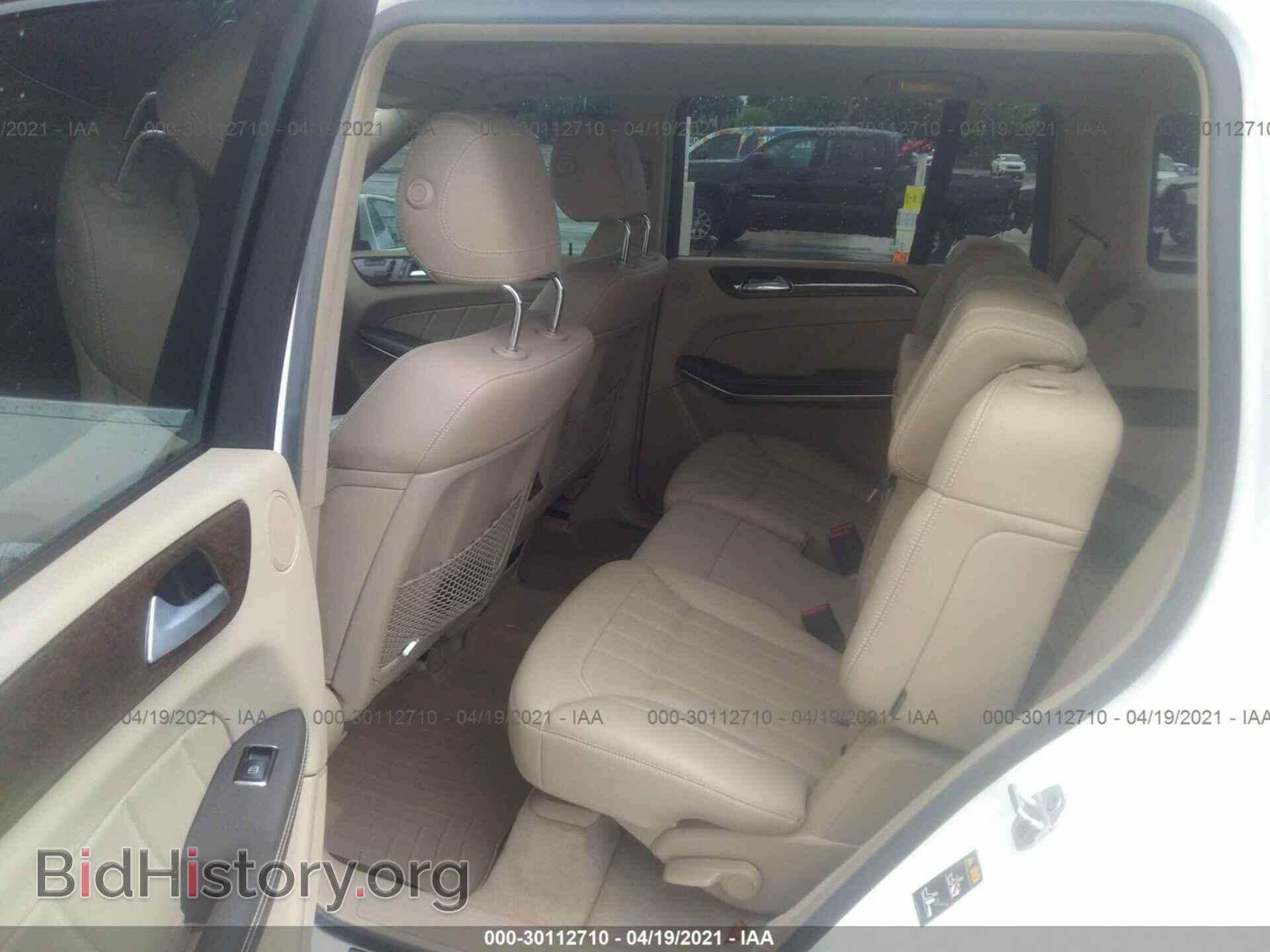 2014 MERCEDES-BENZ GL-CLASS - VIN: 4JGDF7CE5EA294556 - Фото 8