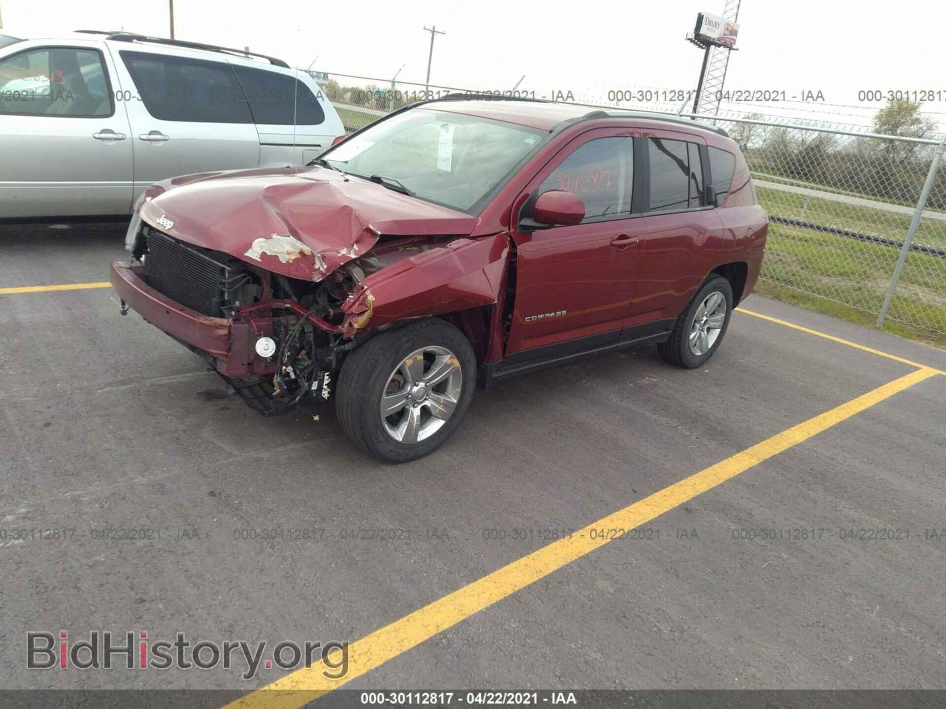 2015 JEEP COMPASS - VIN: 1C4NJDEB5FD270878 - Фото 2