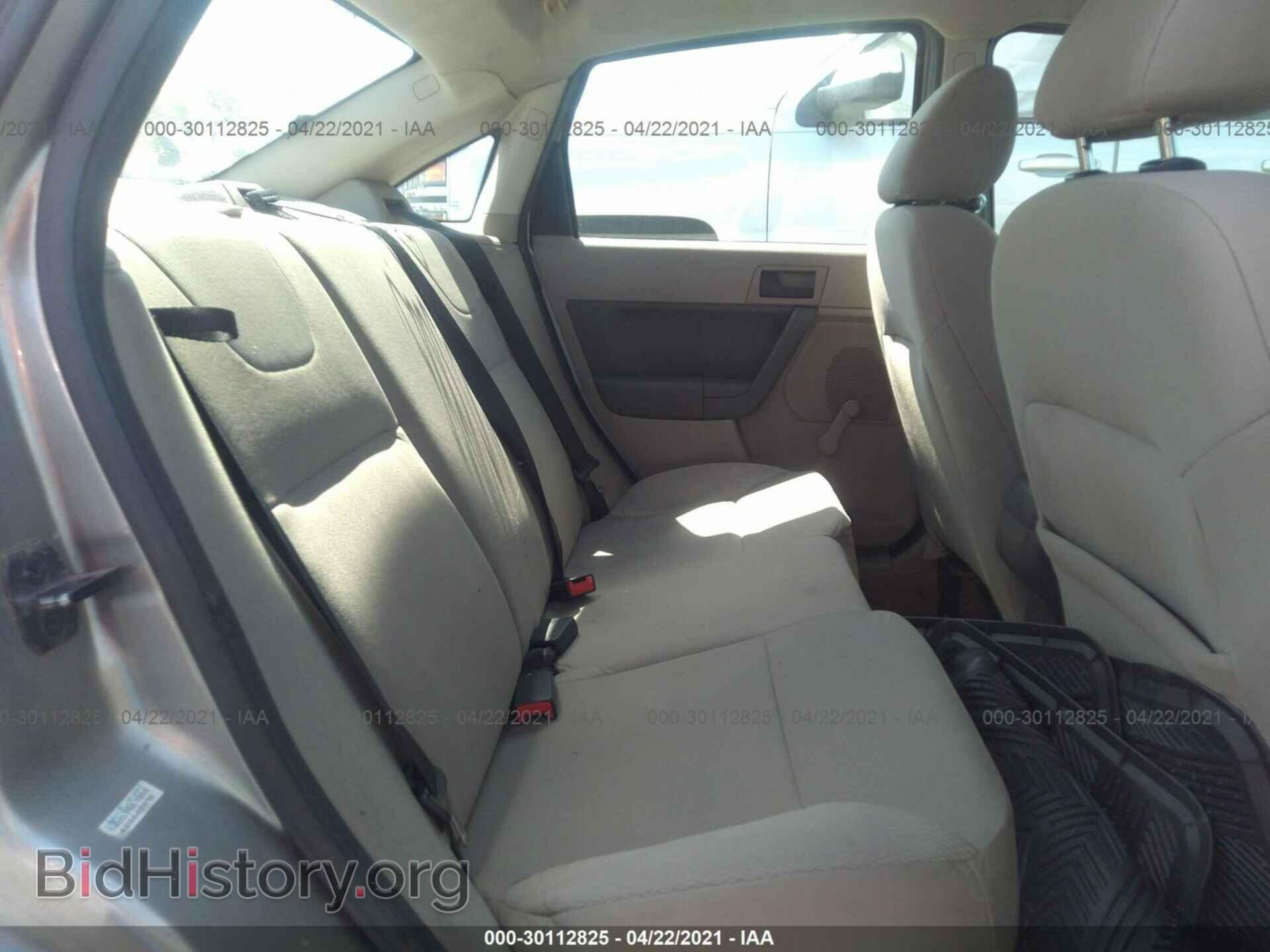 2008 FORD FOCUS - VIN: 1FAHP34N38W274376 - Фото 8