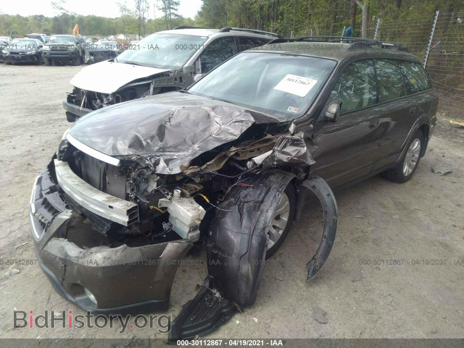 2008 SUBARU OUTBACK - VIN: 4S4BP86C084335408 - Фото 2