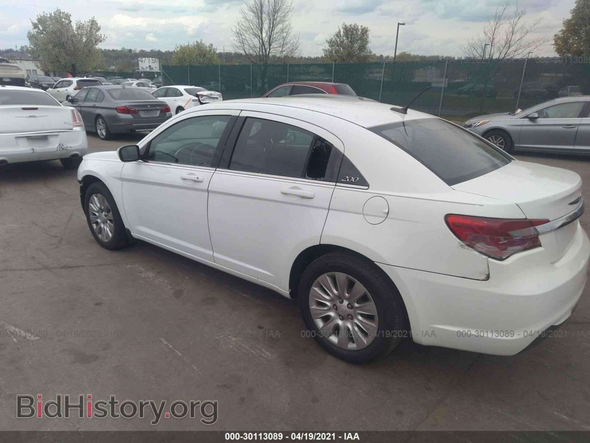 2014 CHRYSLER 200 - VIN: 1C3CCBAB0EN231348 - Фото 3
