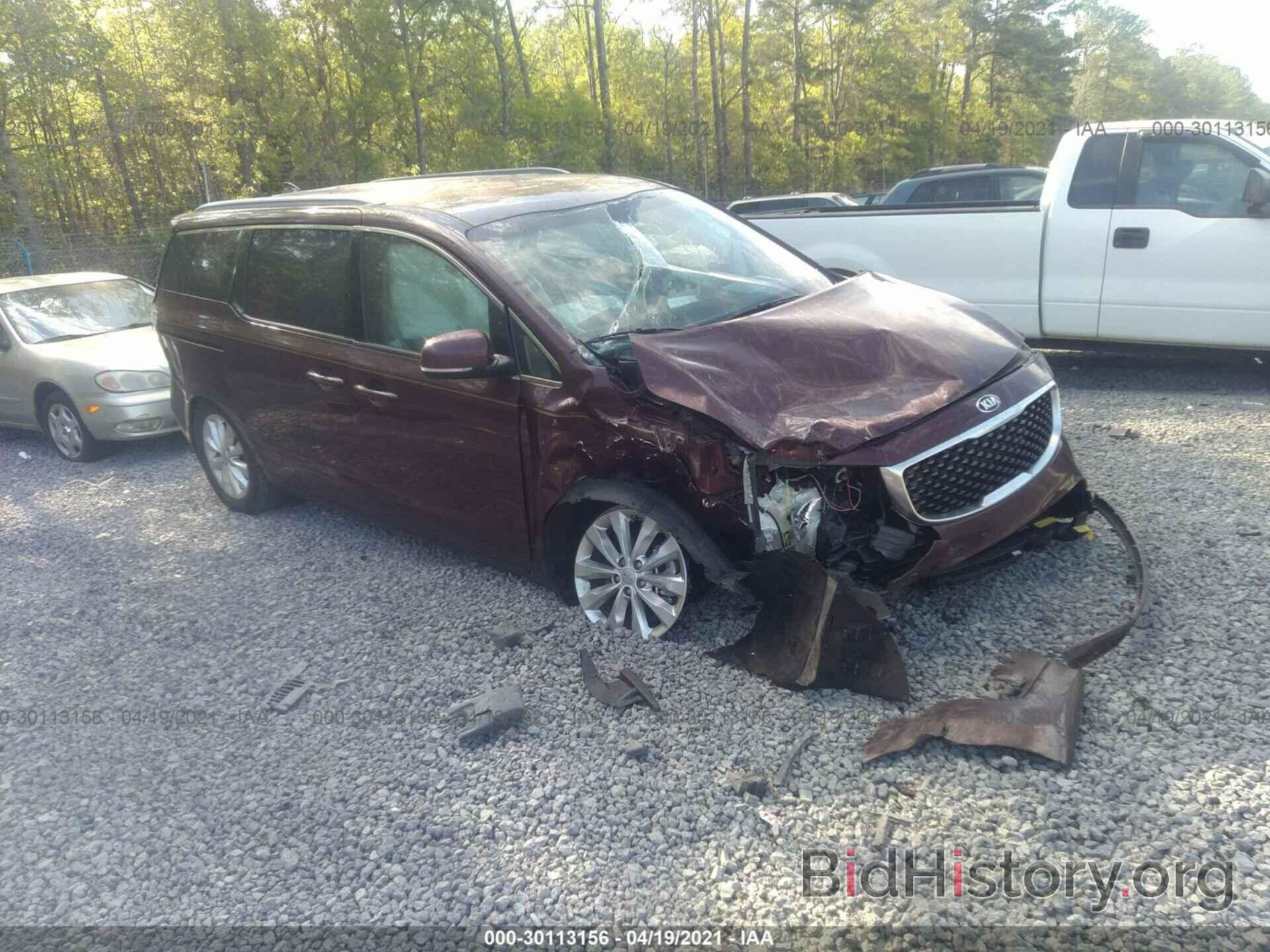 Photo KNDMC5C10F6020491 - KIA SEDONA 2015