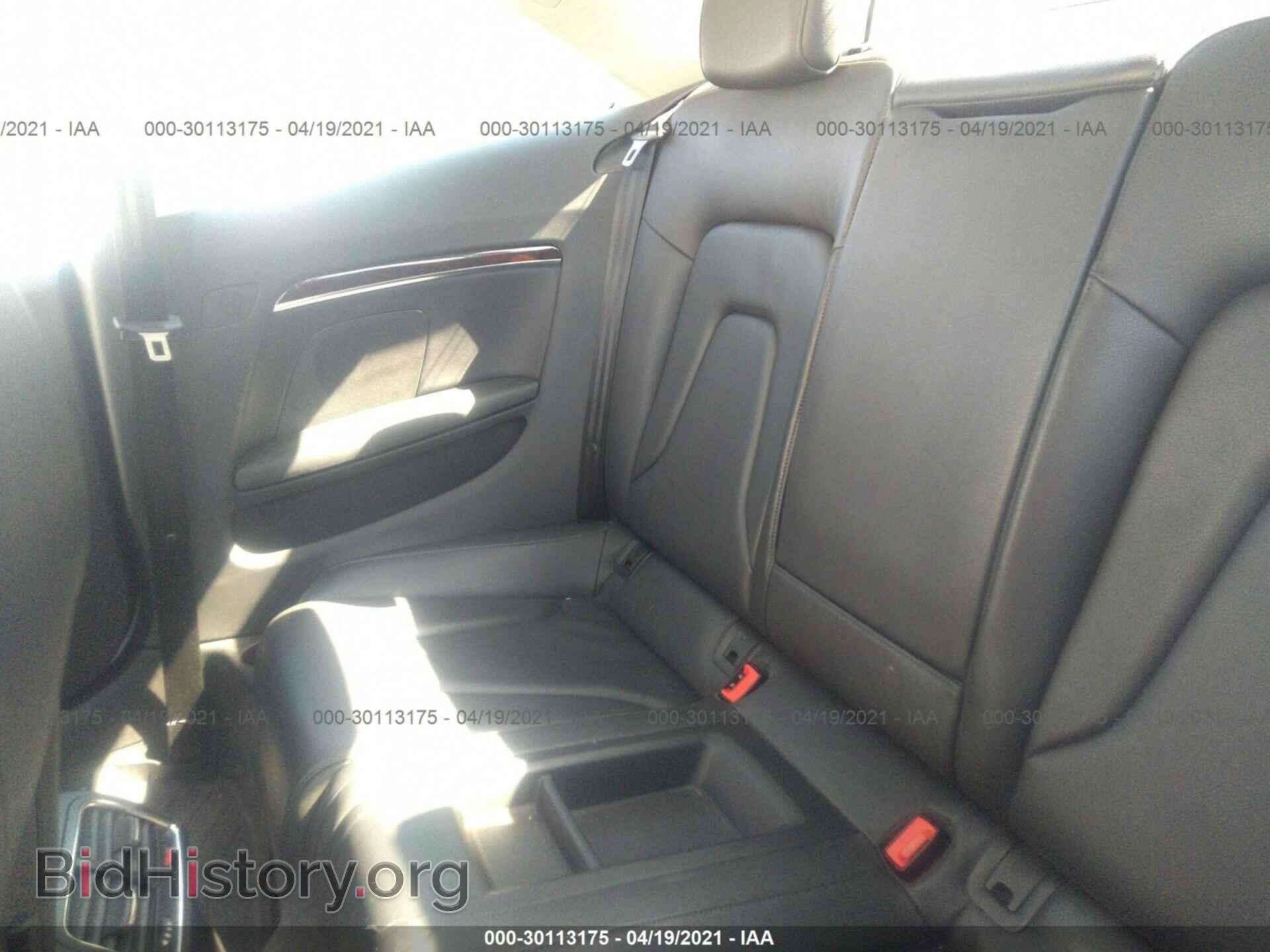 2011 AUDI A5 - VIN: WAULFAFR5BA010198 - Фото 8