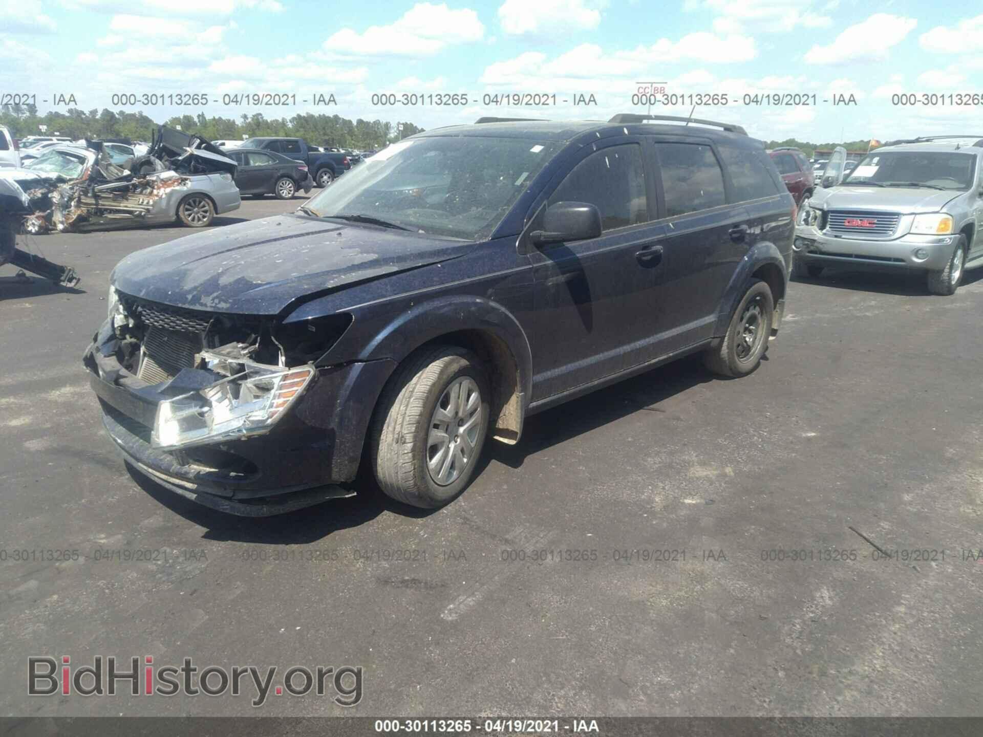 2018 DODGE JOURNEY - VIN: 3C4PDCAB4JT170872 - Фото 2