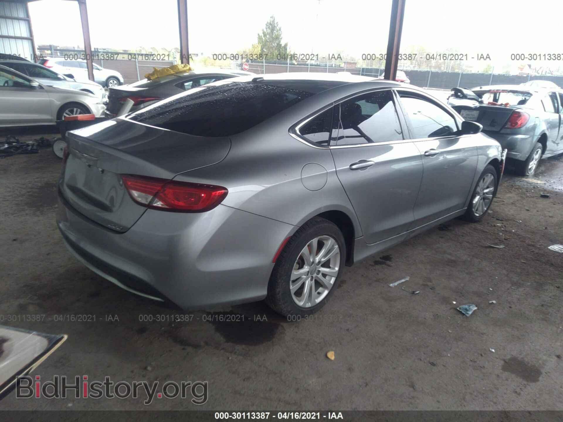 2015 CHRYSLER 200 - VIN: 1C3CCCABXFN608081 - Фото 4