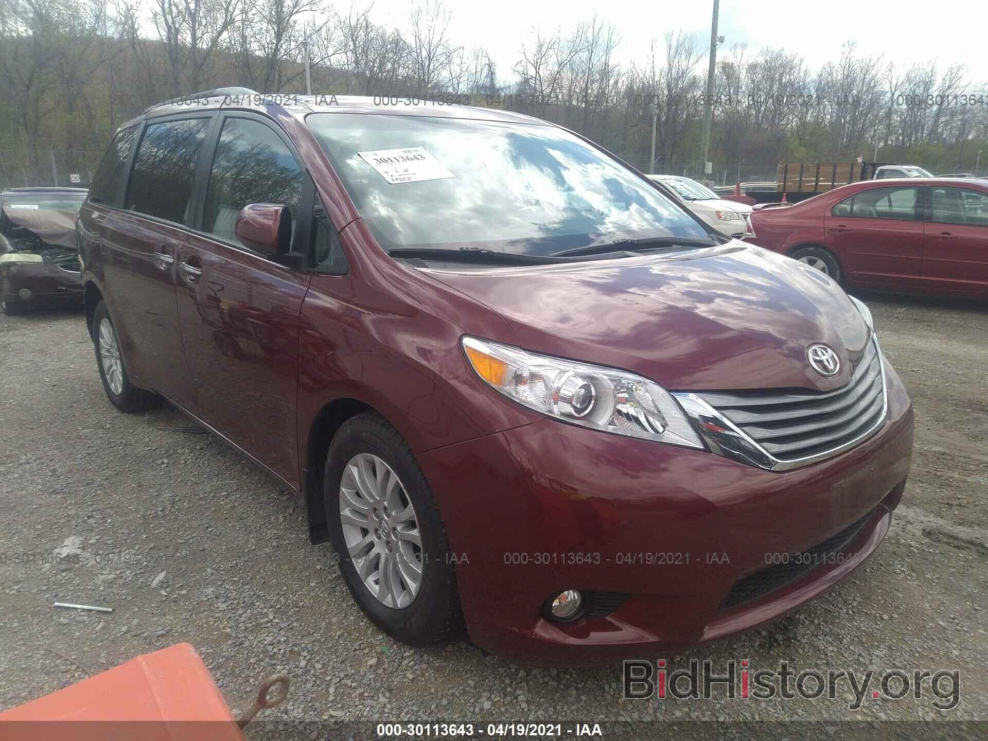 Photo 5TDYK3DC0GS714012 - TOYOTA SIENNA 2016