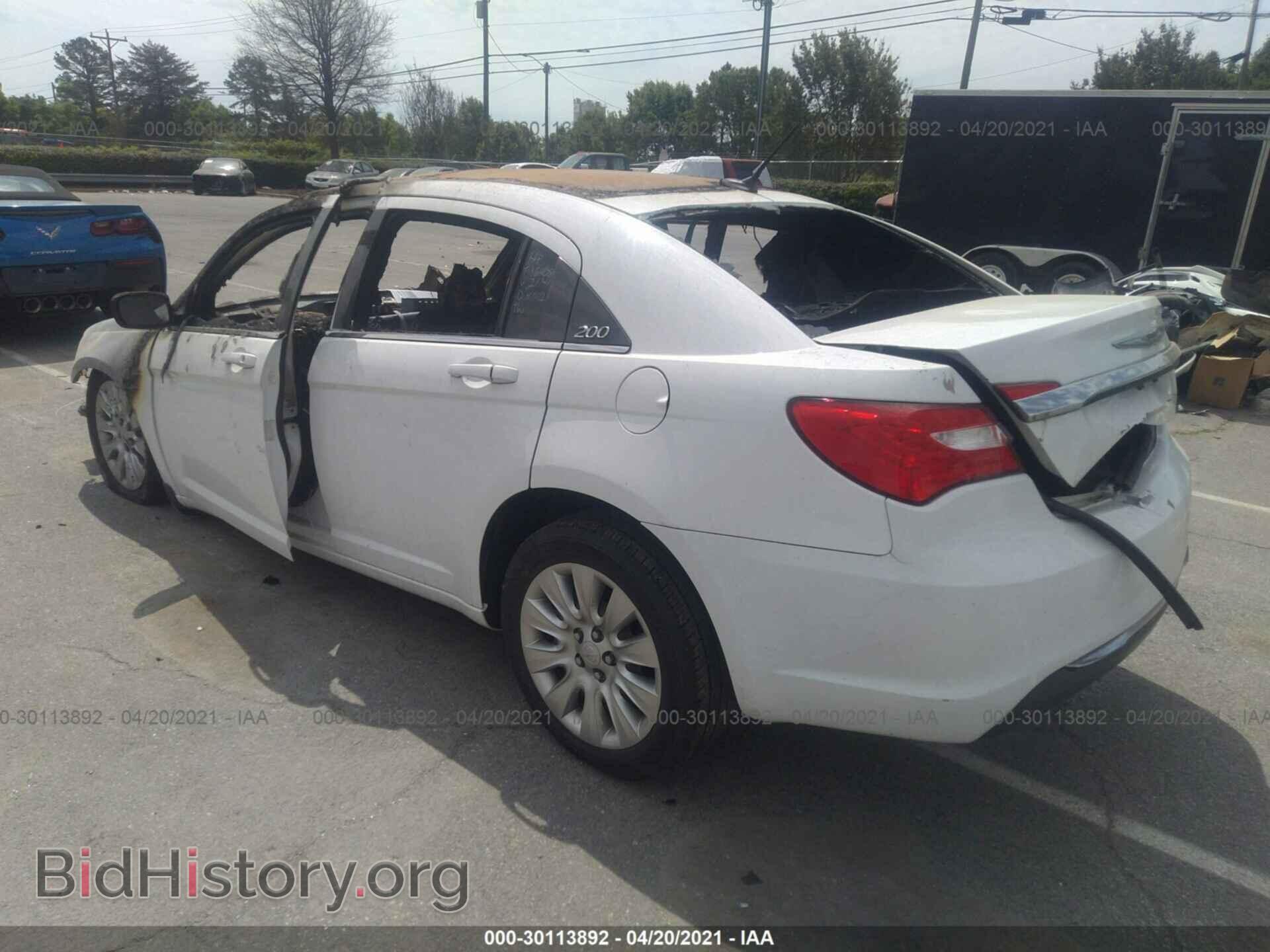2014 CHRYSLER 200 - VIN: 1C3CCBAB3EN122141 - Фото 3