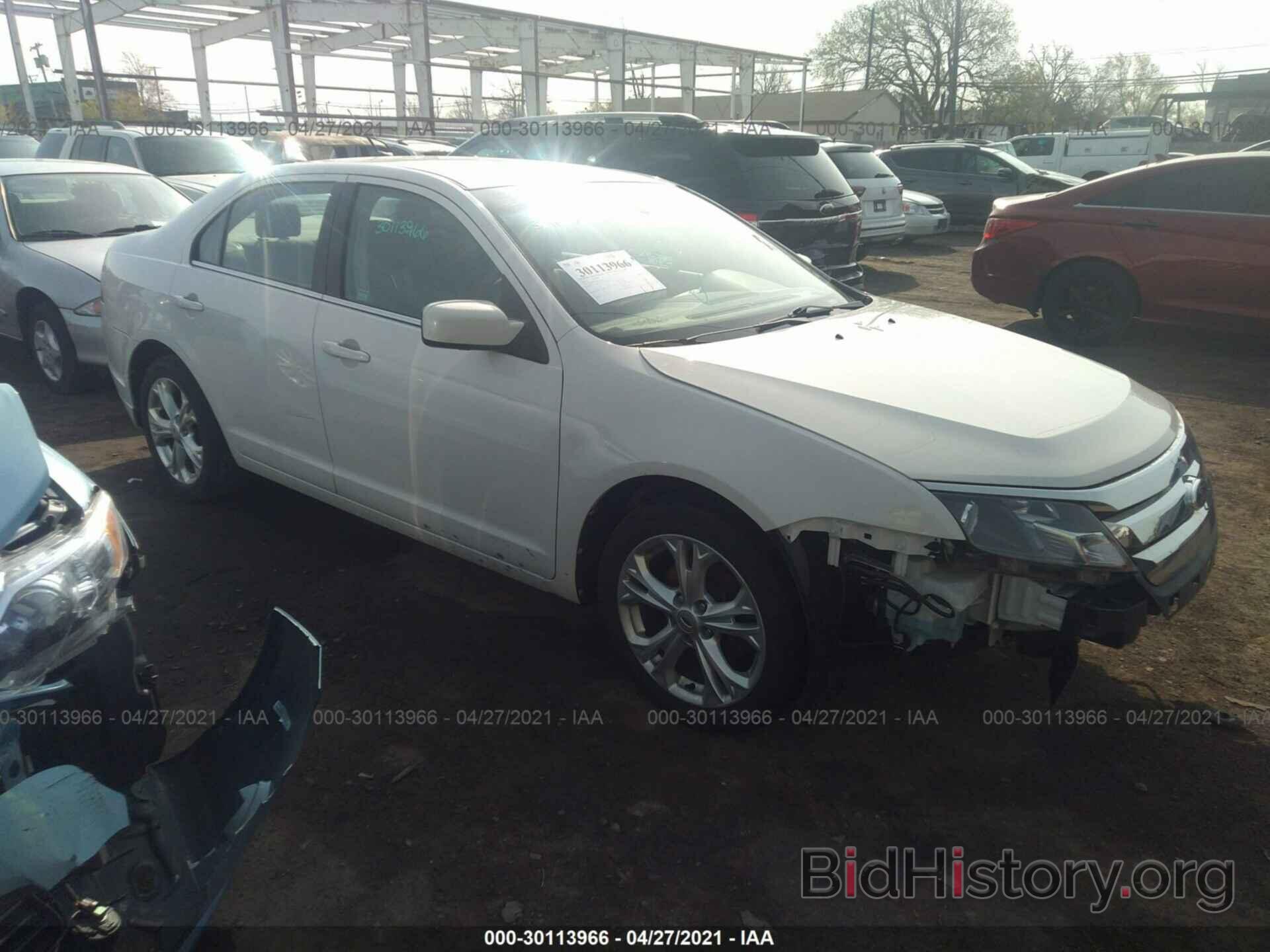 Photo 3FAHP0HA3CR298761 - FORD FUSION 2012