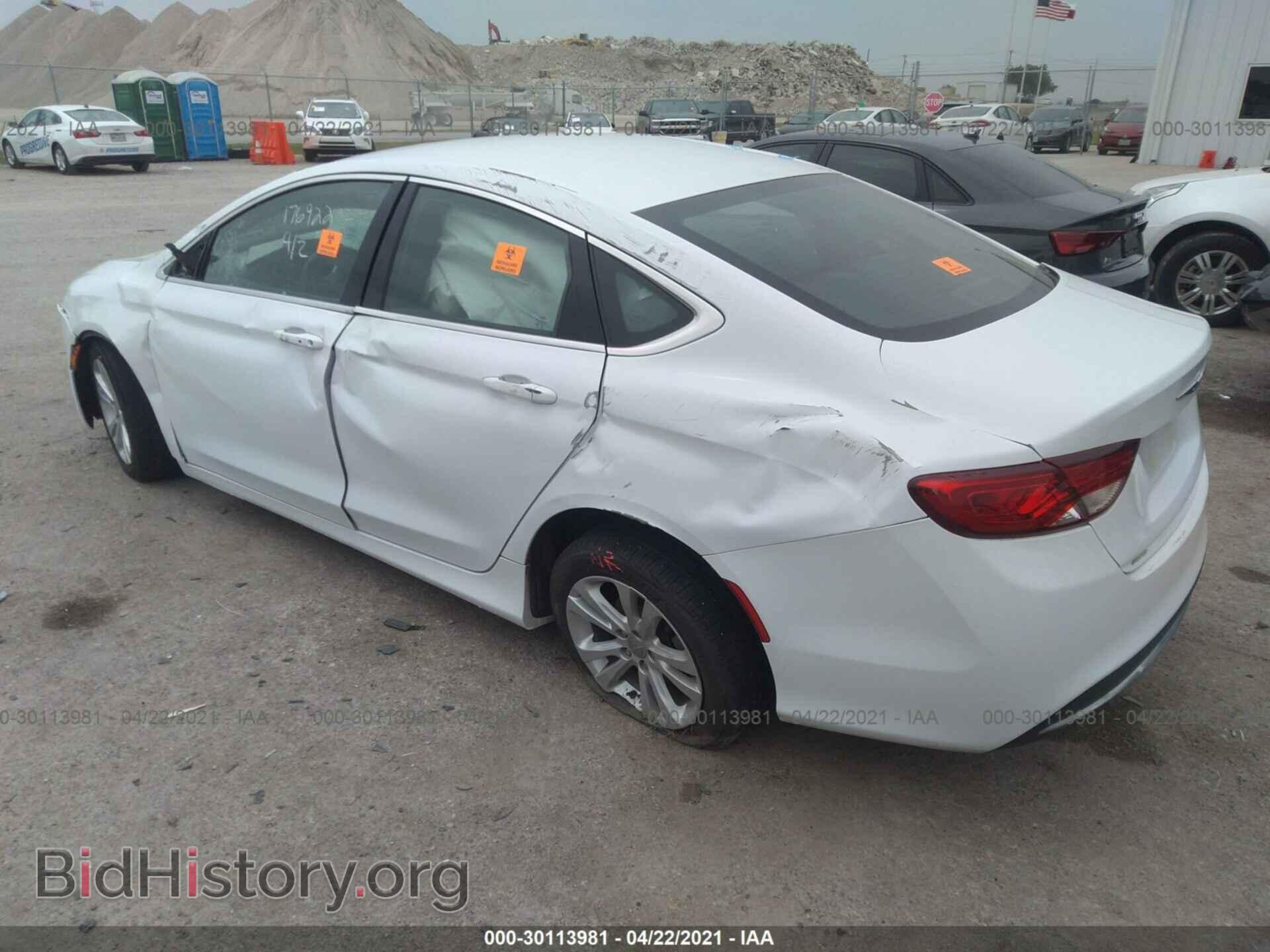 2016 CHRYSLER 200 - VIN: 1C3CCCAB5GN148975 - Фото 3