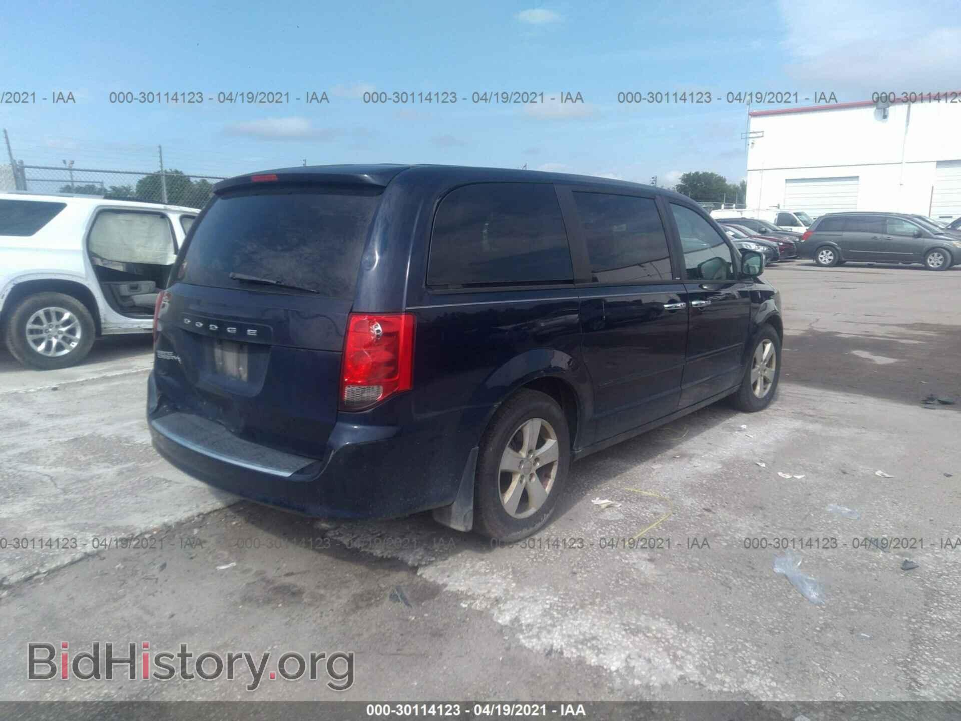 2013 DODGE GRAND CARAVAN - VIN: 2C4RDGBG6DR736340 - Фото 4