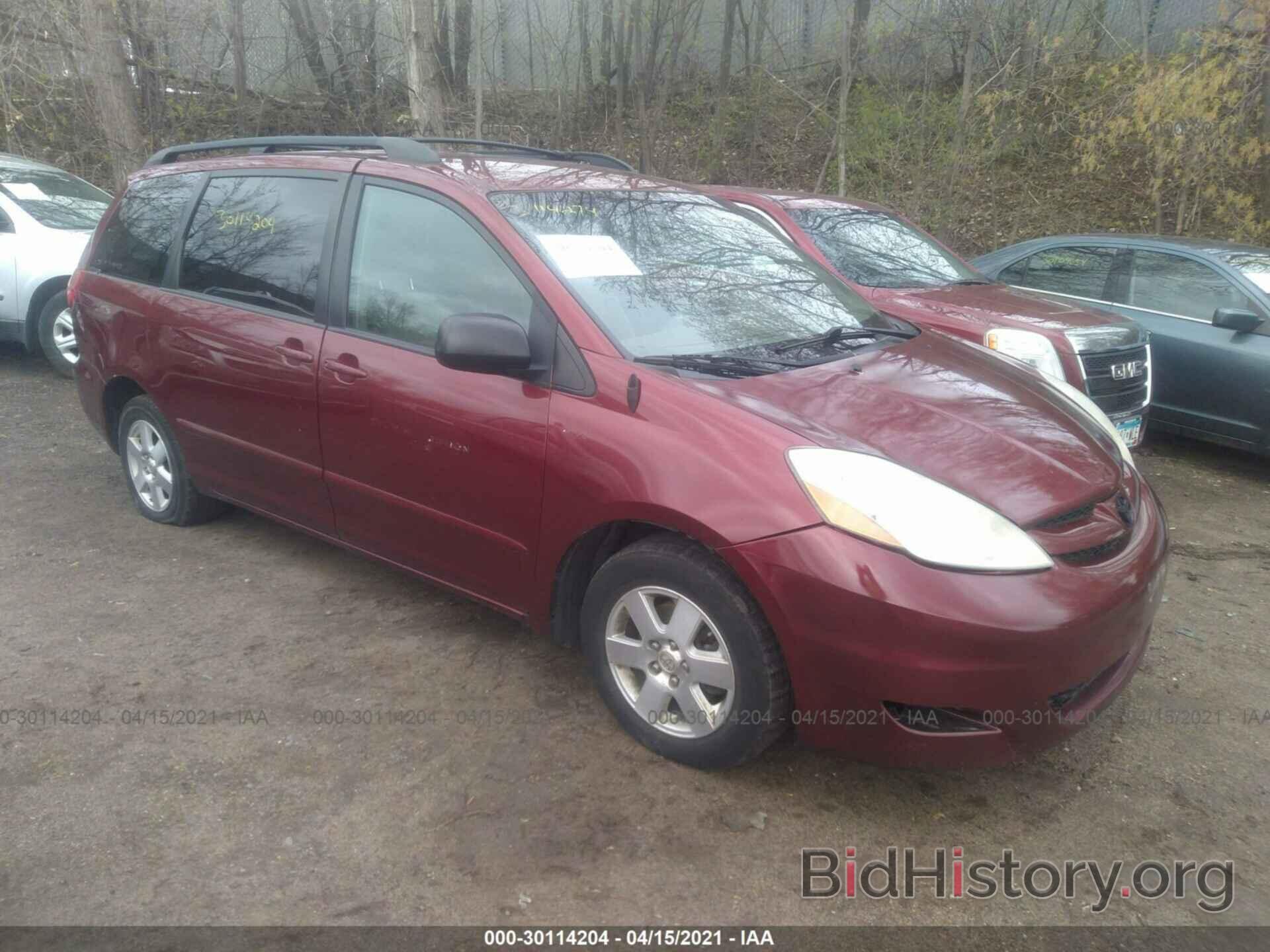 Photo 5TDZK23C68S219962 - TOYOTA SIENNA 2008