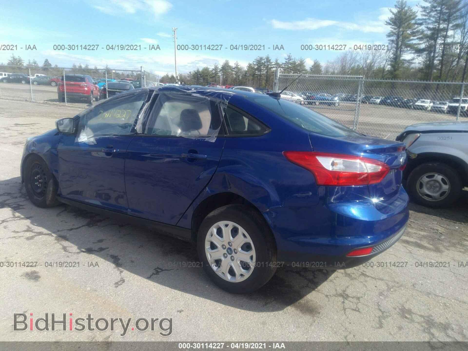 2012 FORD FOCUS - VIN: 1FAHP3F2XCL223910 - Фото 3