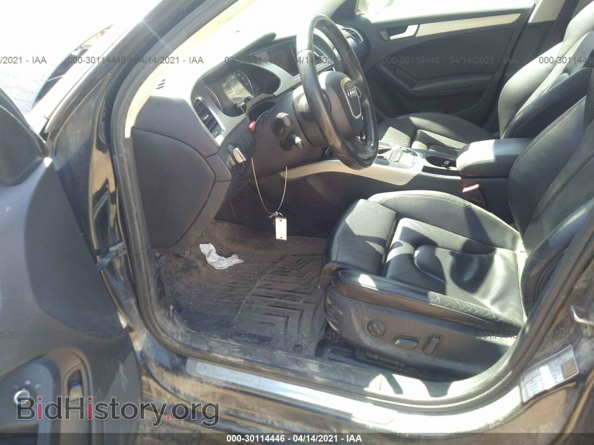 2011 AUDI A4 - VIN: WAUDFAFL6BA085735 - Фото 5