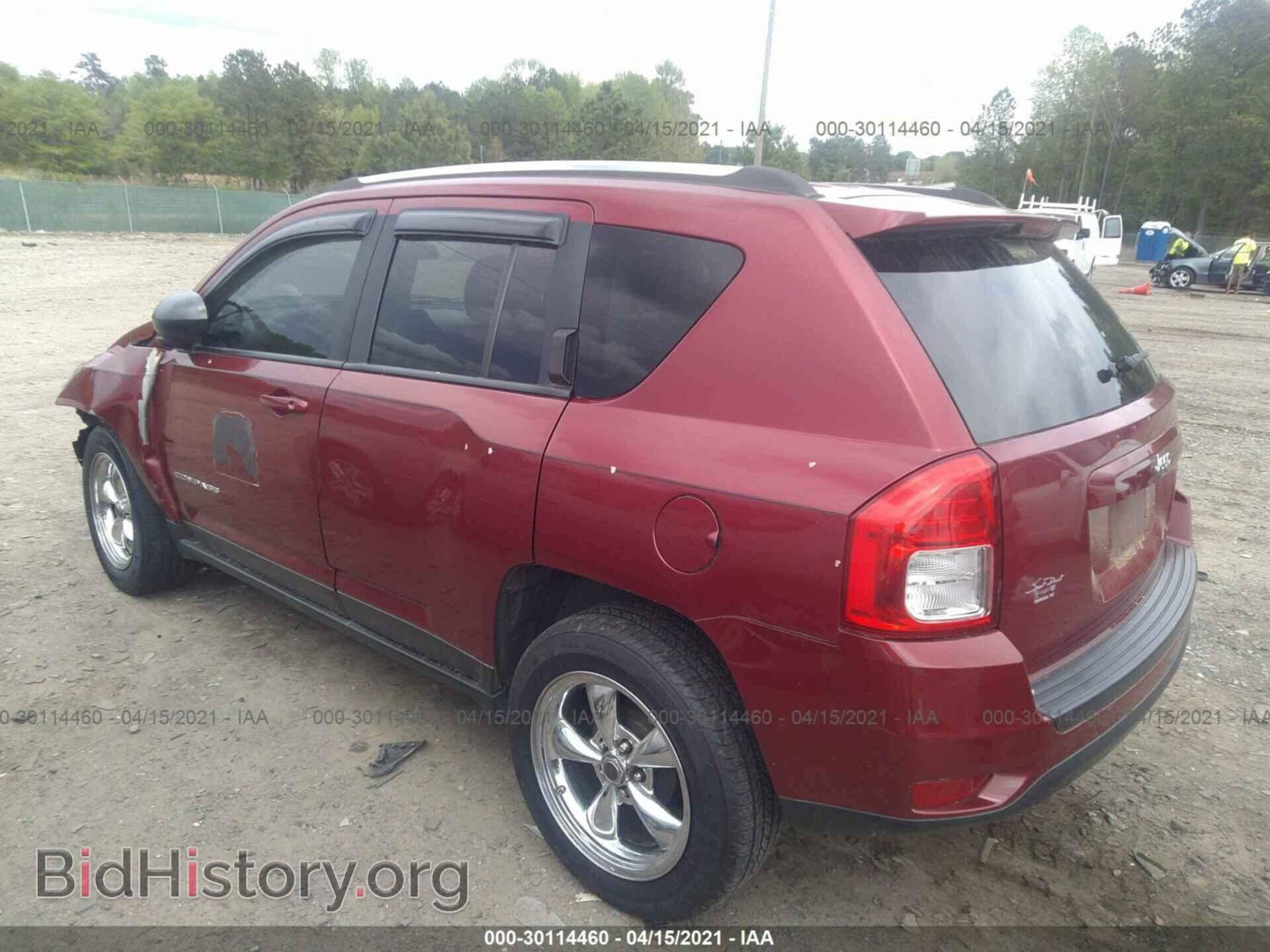 2012 JEEP COMPASS - VIN: 1C4NJCBA4CD665748 - Фото 3