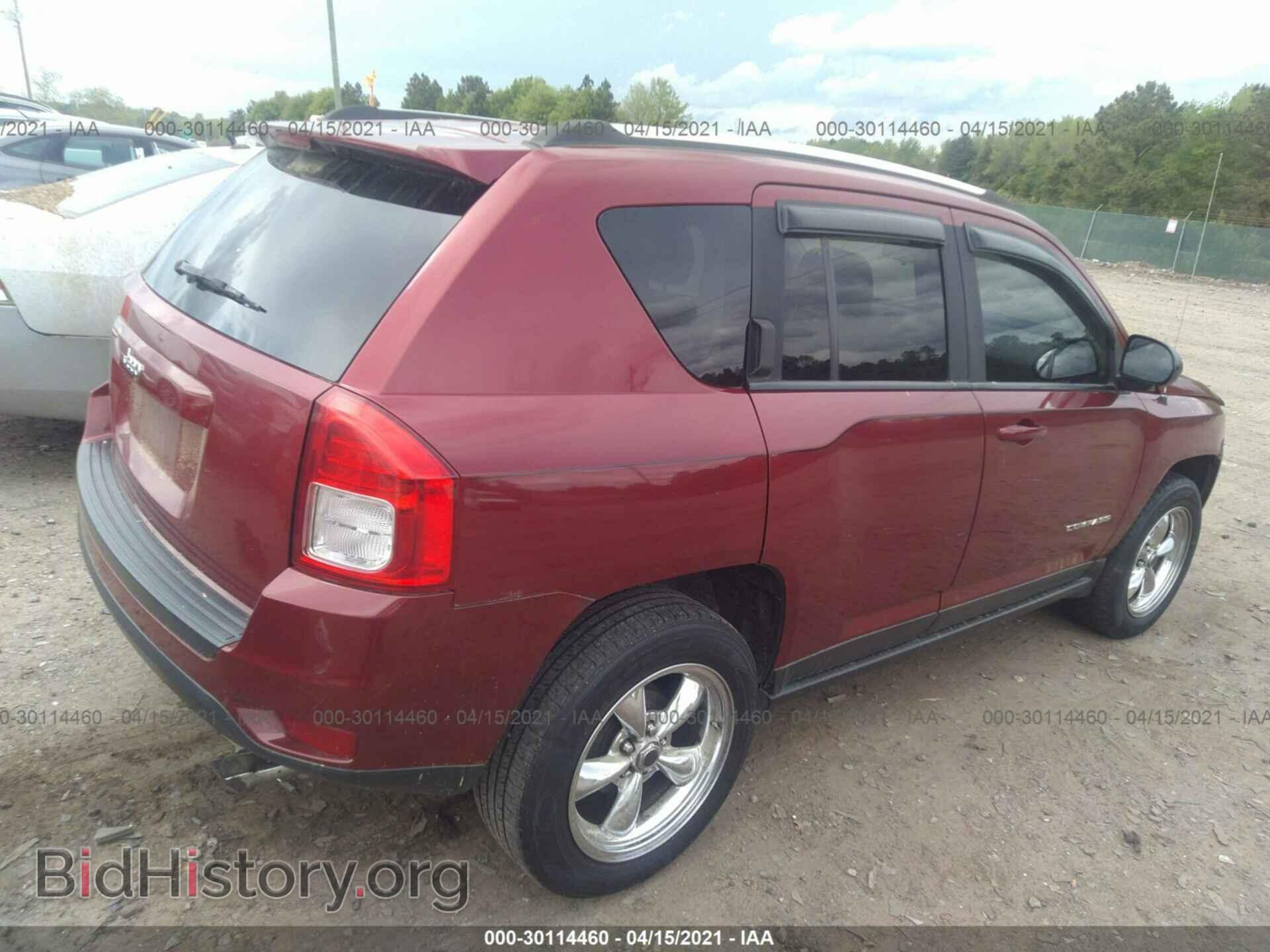 2012 JEEP COMPASS - VIN: 1C4NJCBA4CD665748 - Фото 4