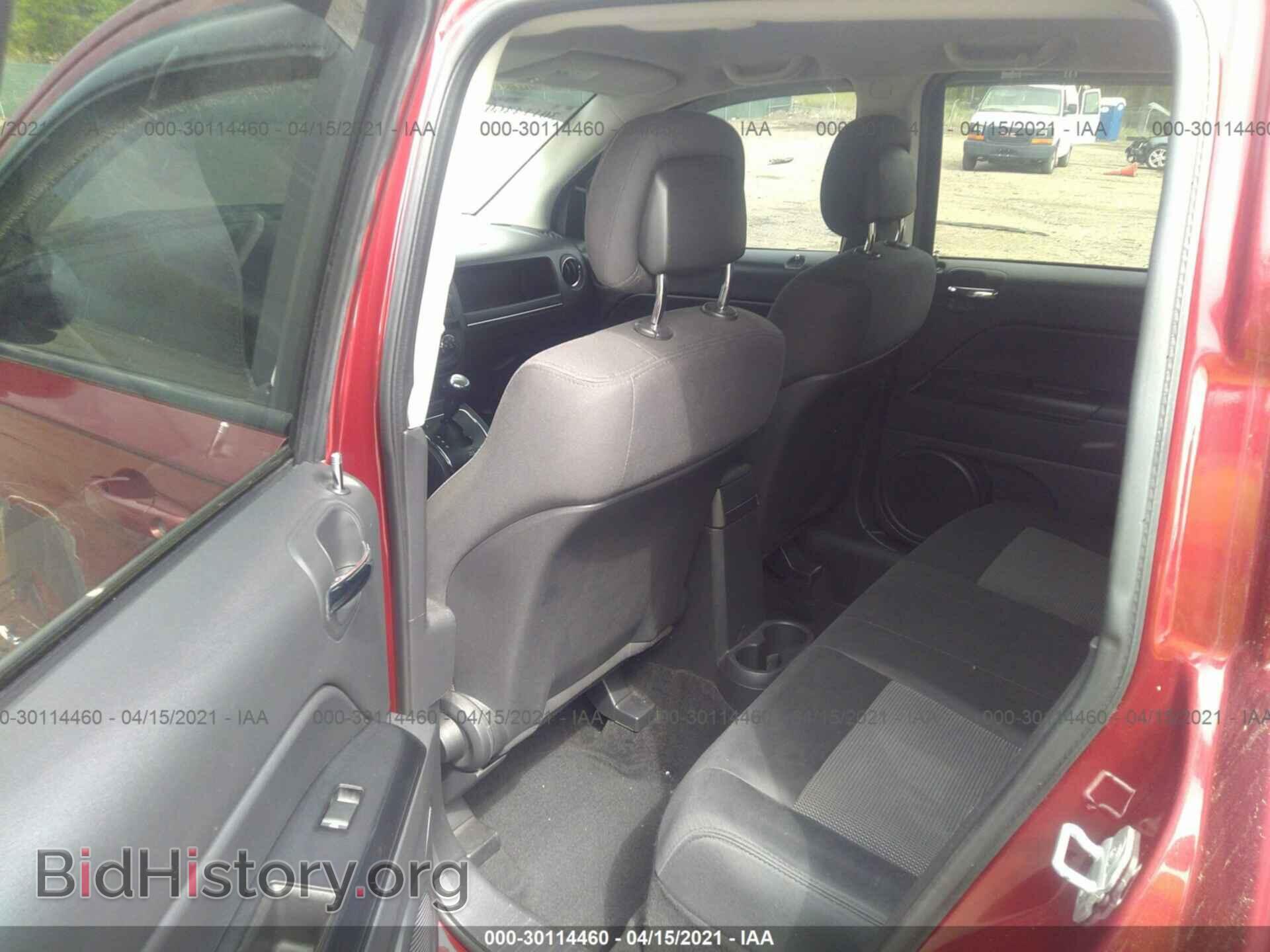 2012 JEEP COMPASS - VIN: 1C4NJCBA4CD665748 - Фото 8